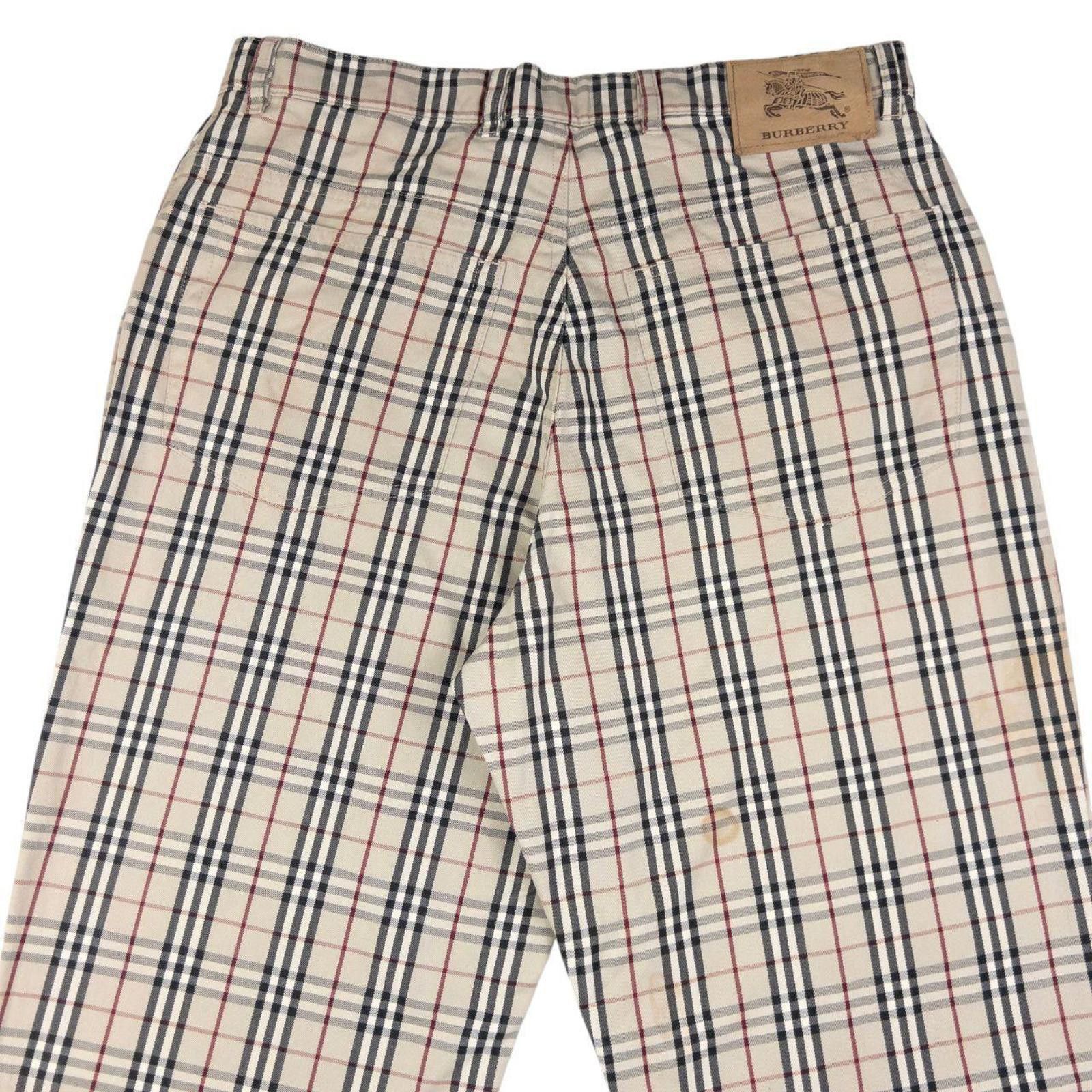 Burberry Vintage Burberry Nova Check Trousers Size W31 Size US 31 - 3 Thumbnail