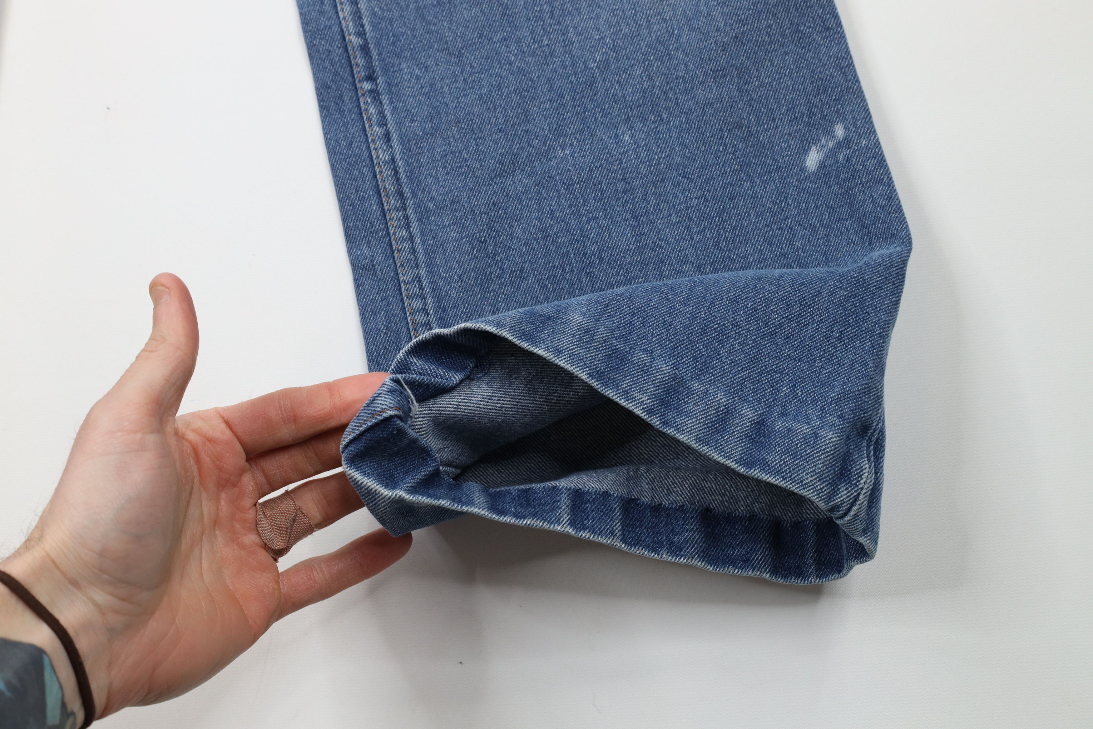 Vintage Vintage 70s Streetwear Wide Leg Bell Bottoms Denim Jeans USA Size US 38 / EU 54 - 5 Thumbnail