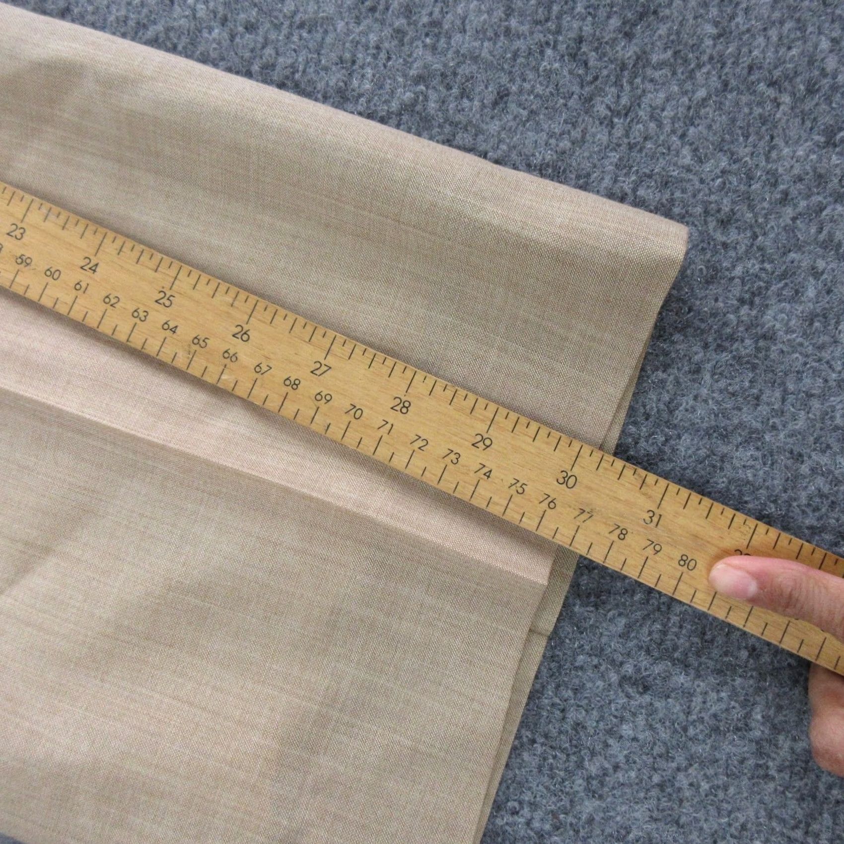 Akris Akris Pants Womens Medium Beige Dress Trousers Wide Leg Lined Career Work Size 30" / US 8 / IT 44 - 2 Thumbnail