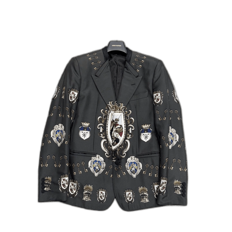 Dolce & Gabbana DG show silk suit coat Size US L / EU 52-54 / 3 - 1 Thumbnail
