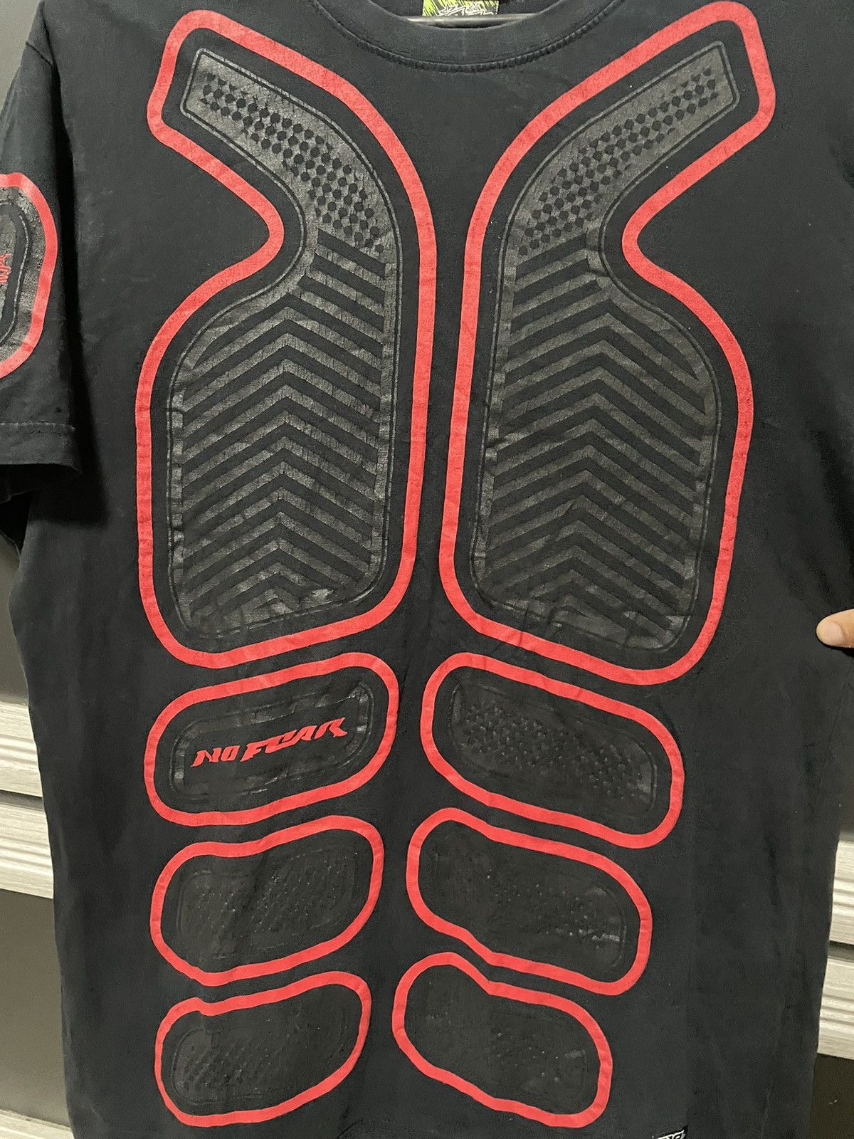 No Fear 90s No Fear Armor Design Vintage Y2K Tee Rare Hype Size US L / EU 52-54 / 3 - 5 Thumbnail