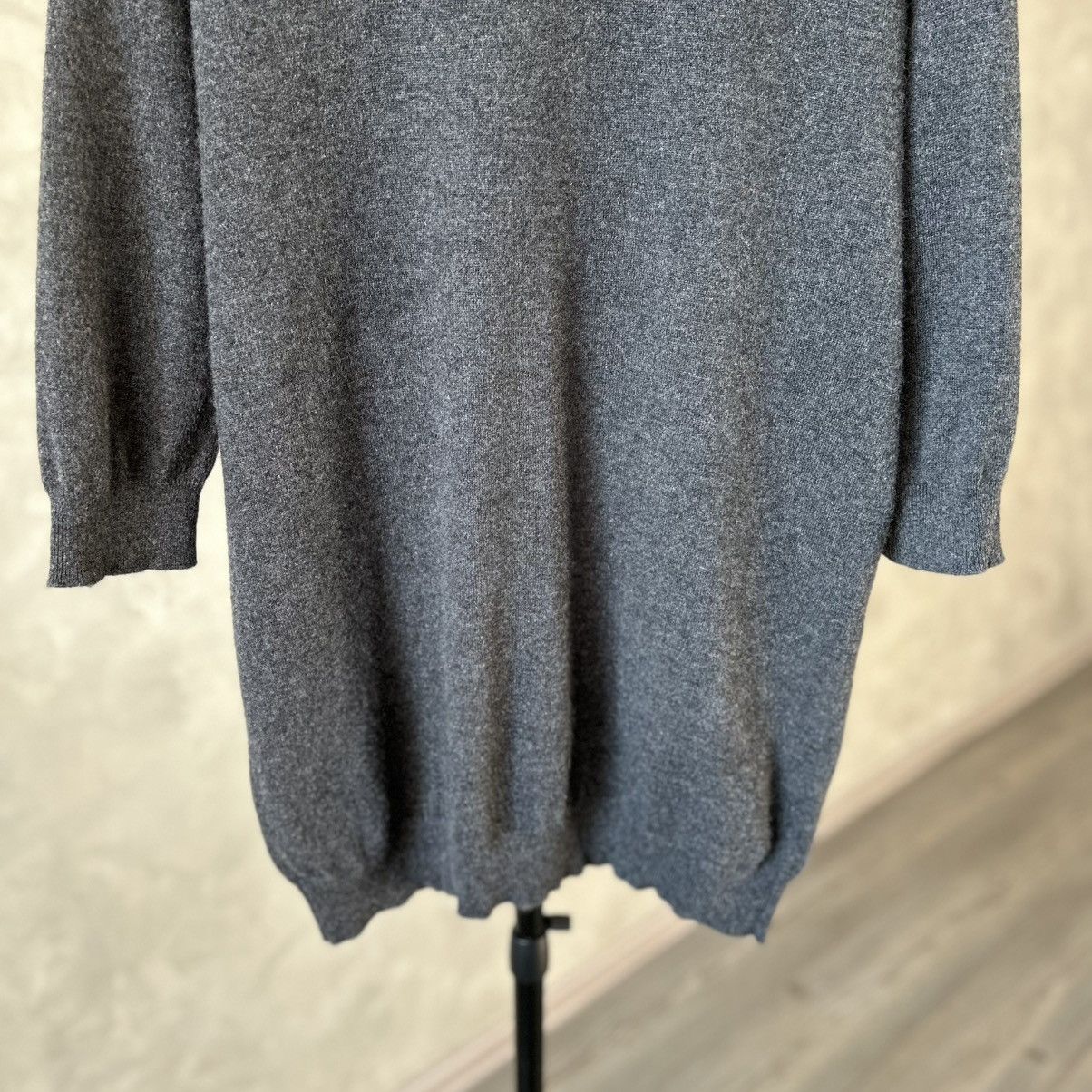 Brunello Cucinelli Brunello Cucinelli 100% CASHMERE Sweater Dress Size S / US 4 / IT 40 - 8 Thumbnail
