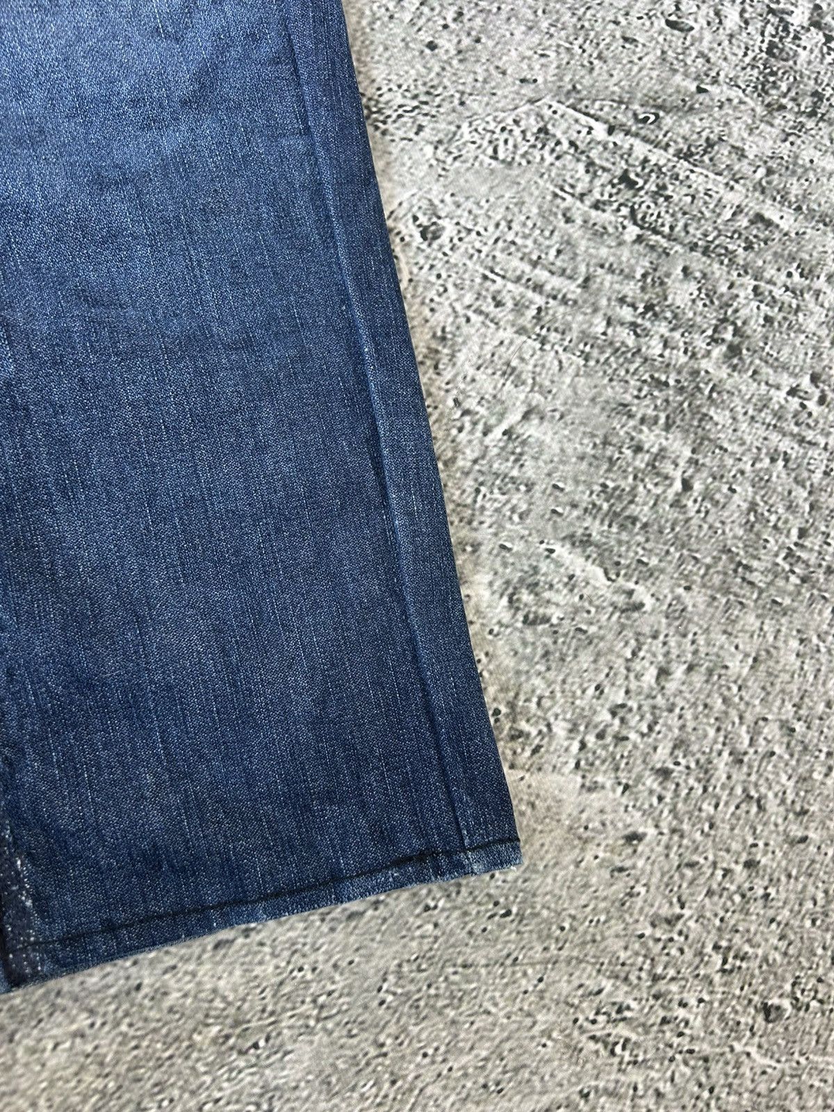 True Religion True Religion blue jeans black thick stitching Y2K Bobby Size US 33 - 12 Thumbnail