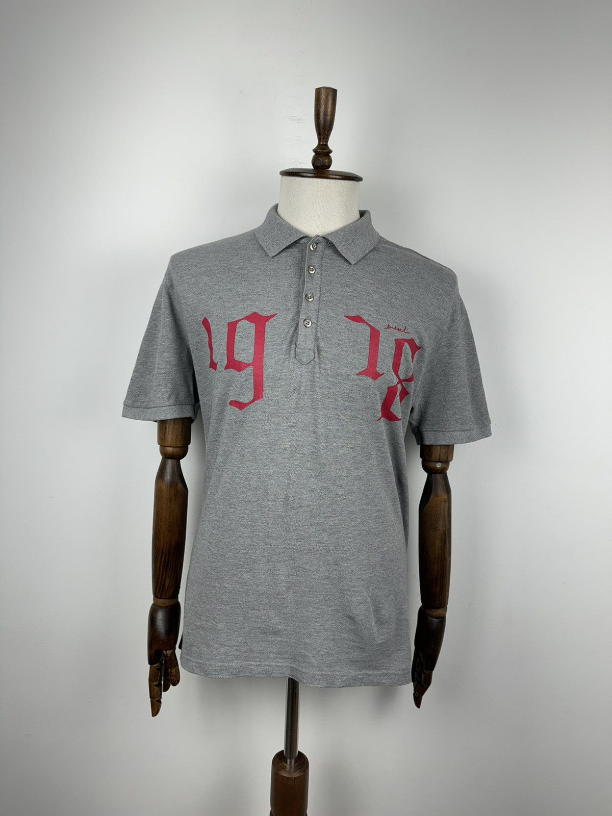 Diesel Men’s Diesel Polo T-Shirt size L Size US L / EU 52-54 / 3 - 1 Thumbnail