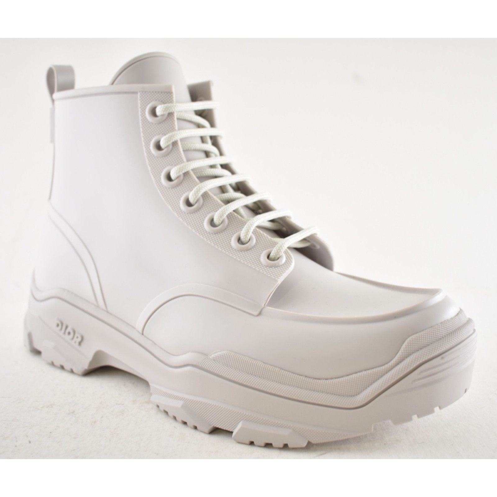 Dior Dior Daniel Logo Rubber High Top Lace Up Flat Boot 43 10 Size US 10 / EU 43 - 3 Thumbnail