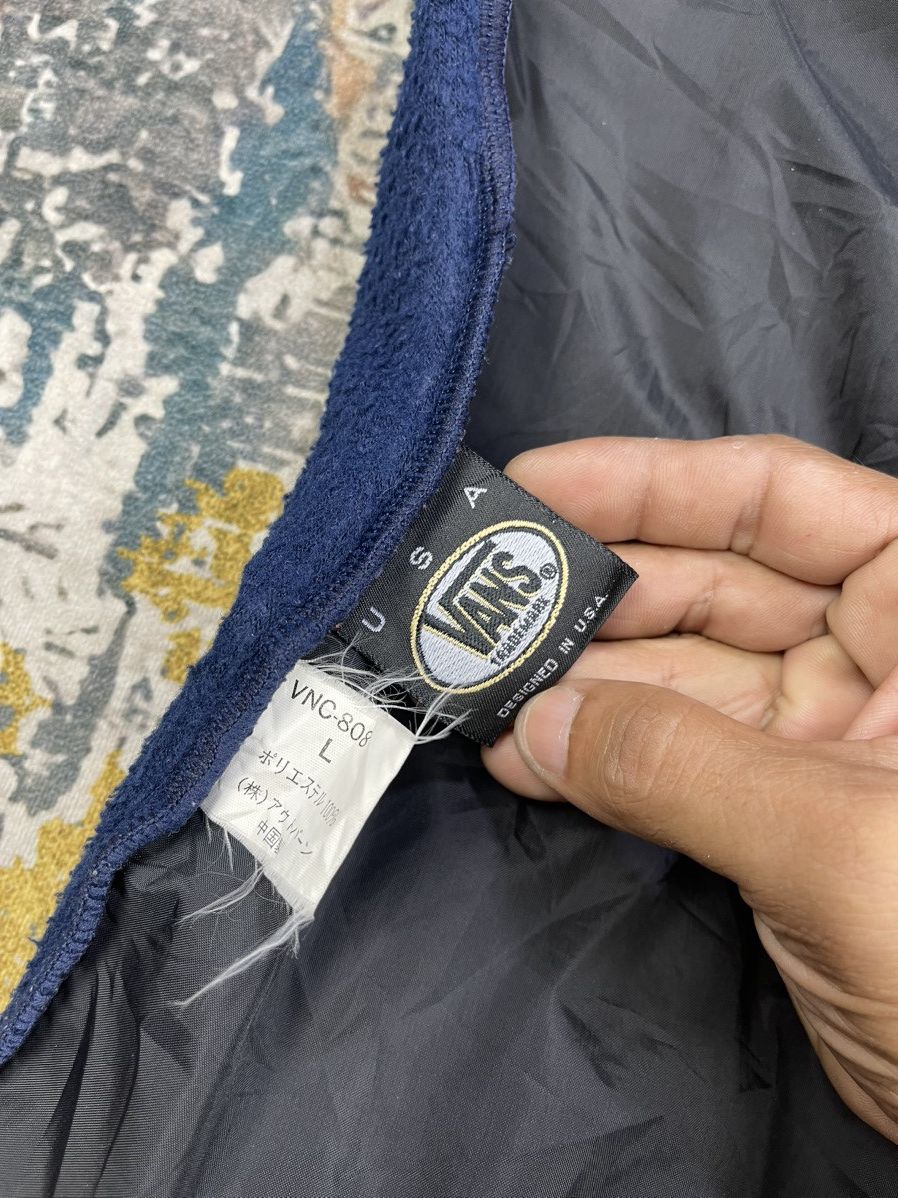 Vans Vtg 90s Vans USA Big Logo Half Zipper Pull Over Size US L / EU 52-54 / 3 - 14 Thumbnail