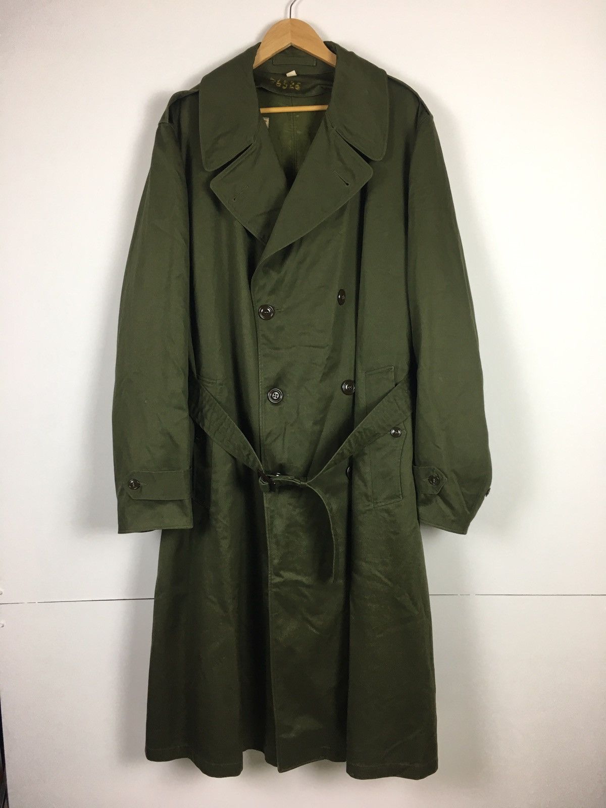 Vintage Vintage Military 50s Inspector Overcoat Size US XL / EU 56 / 4 - 1 Thumbnail