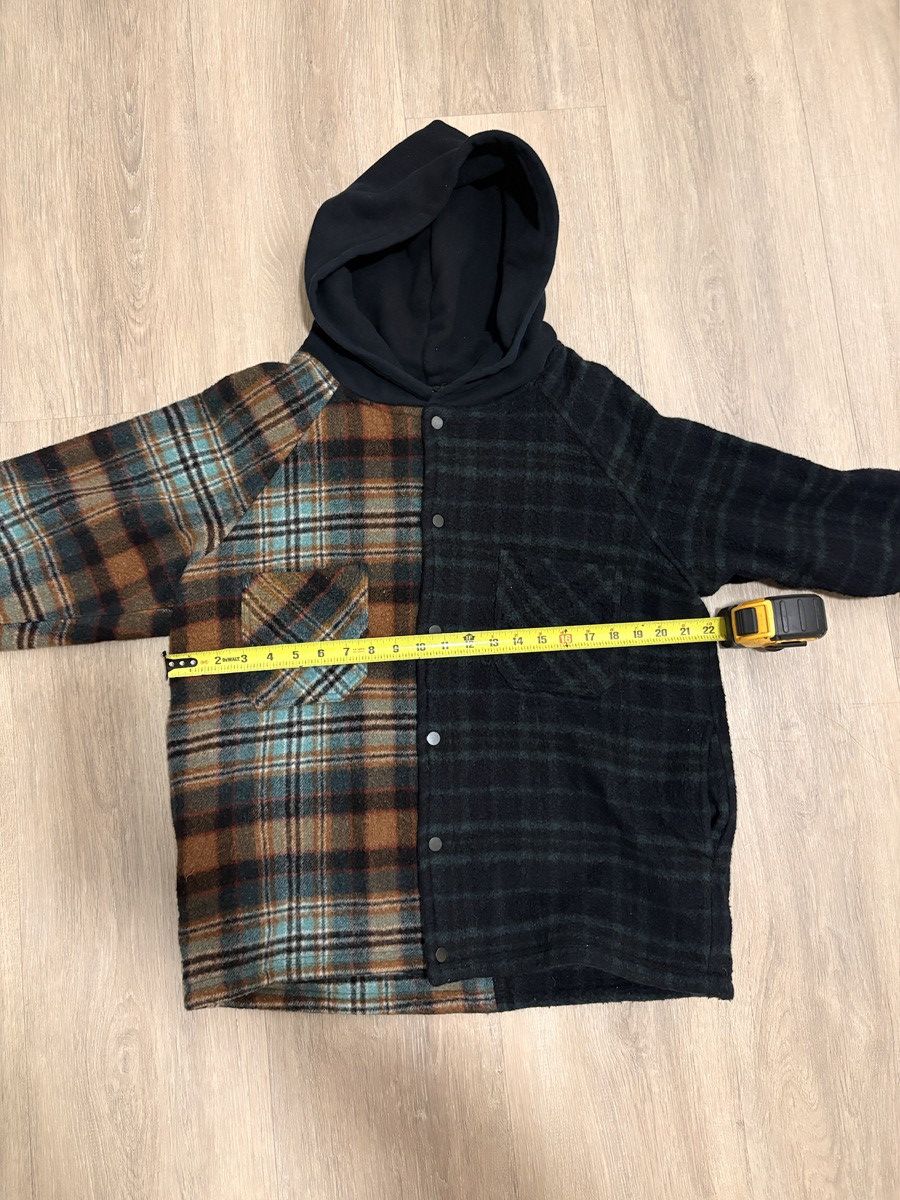 Represent Clo. Represent Wool Split Plaid Hoodie Size US XS / EU 42 / 0 - 5 Thumbnail