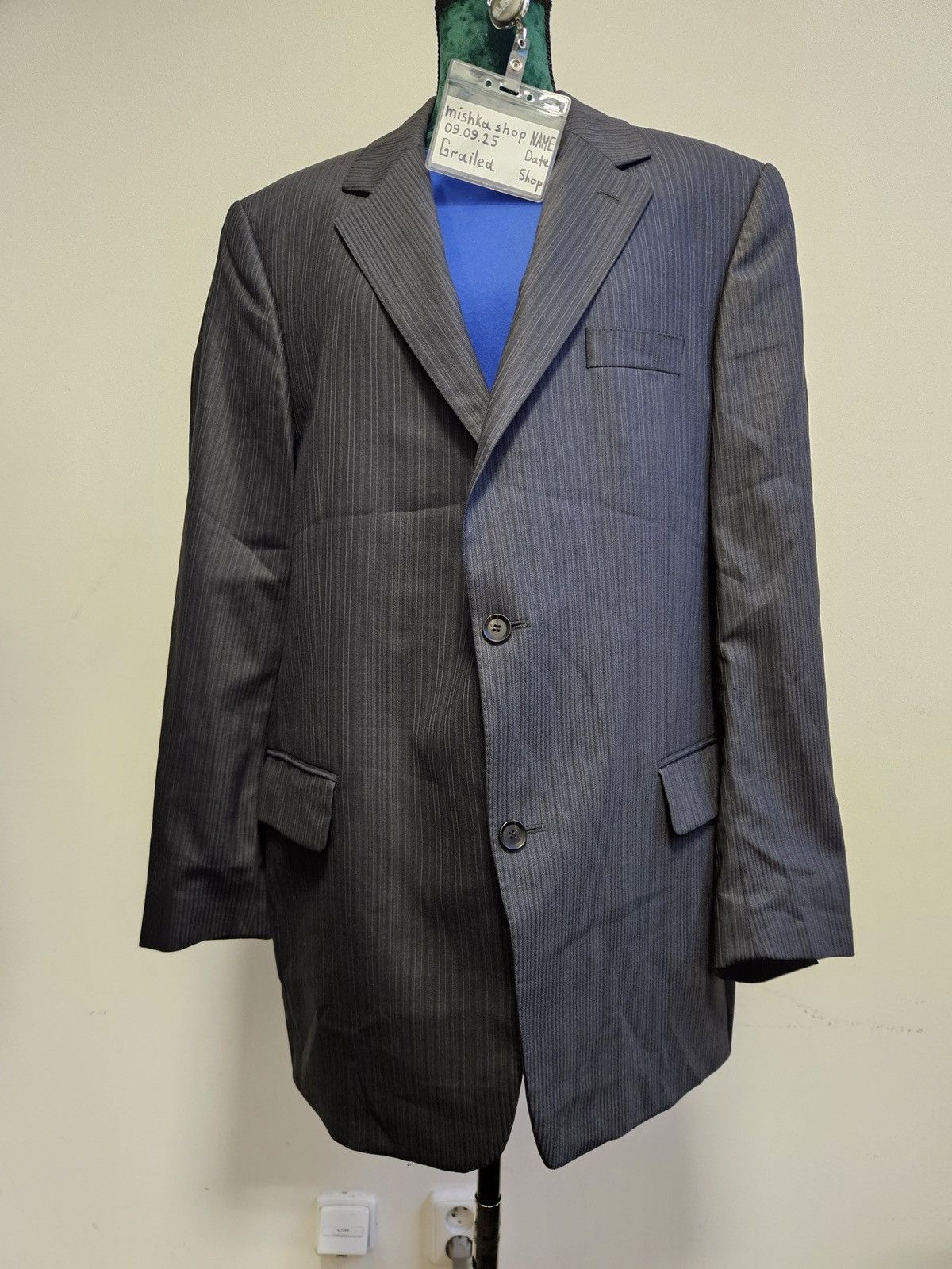 Burberry Vintage Burberry blazer jacket Size 54L - 1 Thumbnail