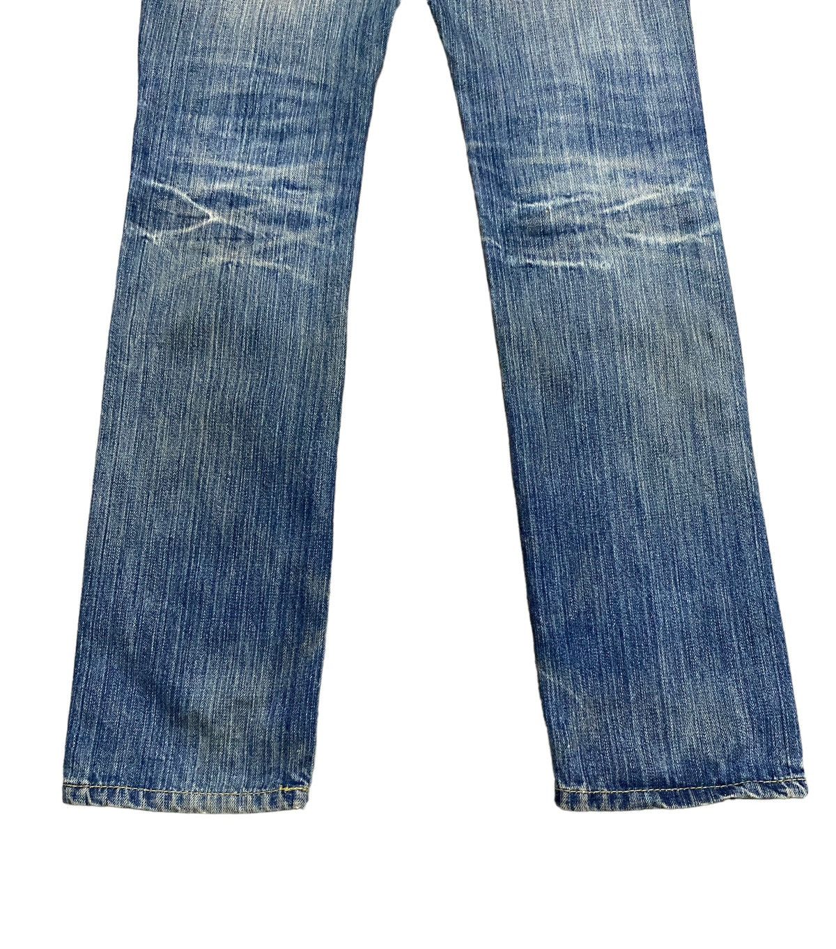 If Six Was Nine Rare Design Vintage Three Stones Throw Patchwork Jeans 2000s Size US 32 / EU 48 - 5 Thumbnail