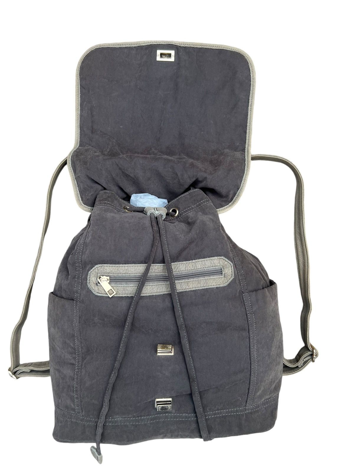 Leather Ear Papillonner Japan Patina Leather Hybrid Backpack Size ONE SIZE - 7 Thumbnail