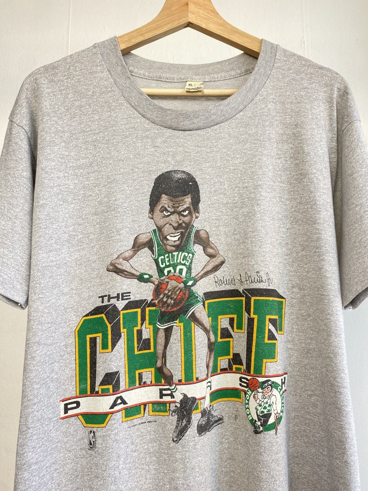 Vintage 80s Chief Parish Boston Celtics