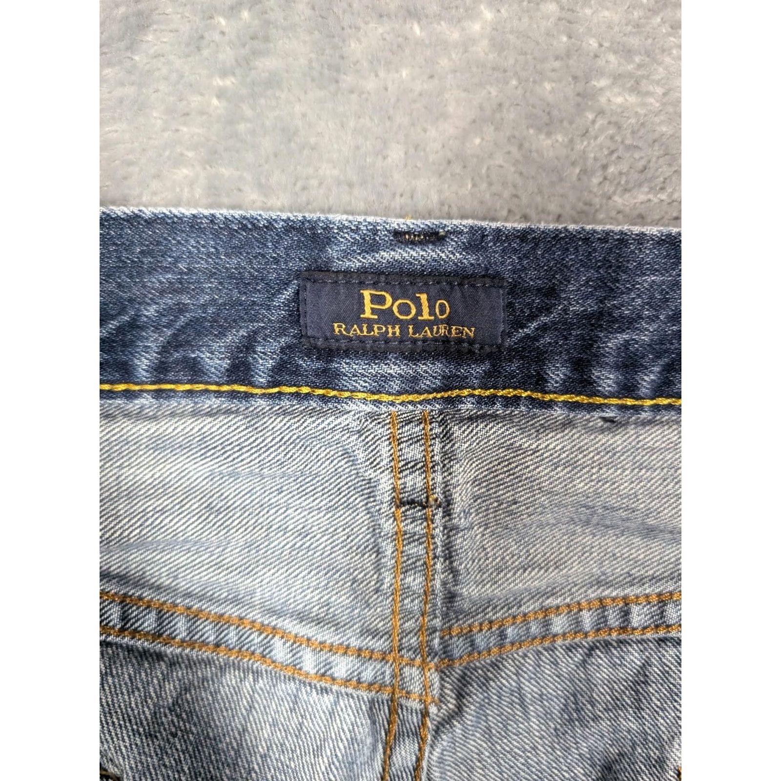 Polo Ralph Lauren Polo Ralph Lauren Jeans Mens 38x30 Blue Medium Wash Classic Fit Straight Leg Size US M / EU 48-50 / 2 - 5 Thumbnail