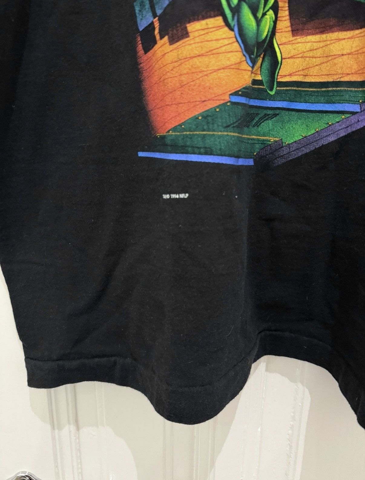 NFL Green Bay Packers superhero acme vintage 90s T-shirt Size US XL / EU 56 / 4 - 4 Thumbnail