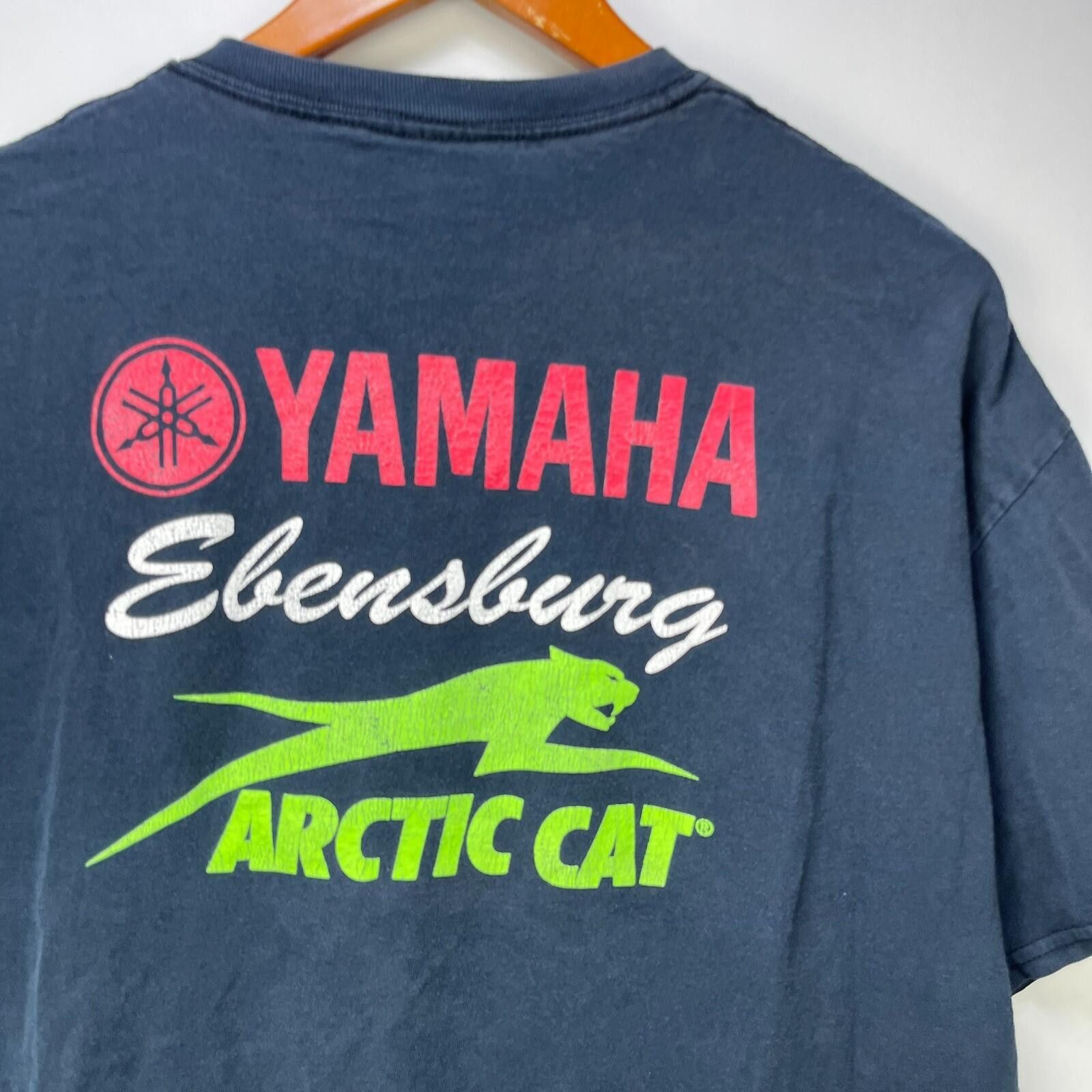 Yamaha intage Yamaha Arctic Cat Ebensburg Dealer T Shirt 2XL Size US XXL / EU 58 / 5 - 2 Thumbnail