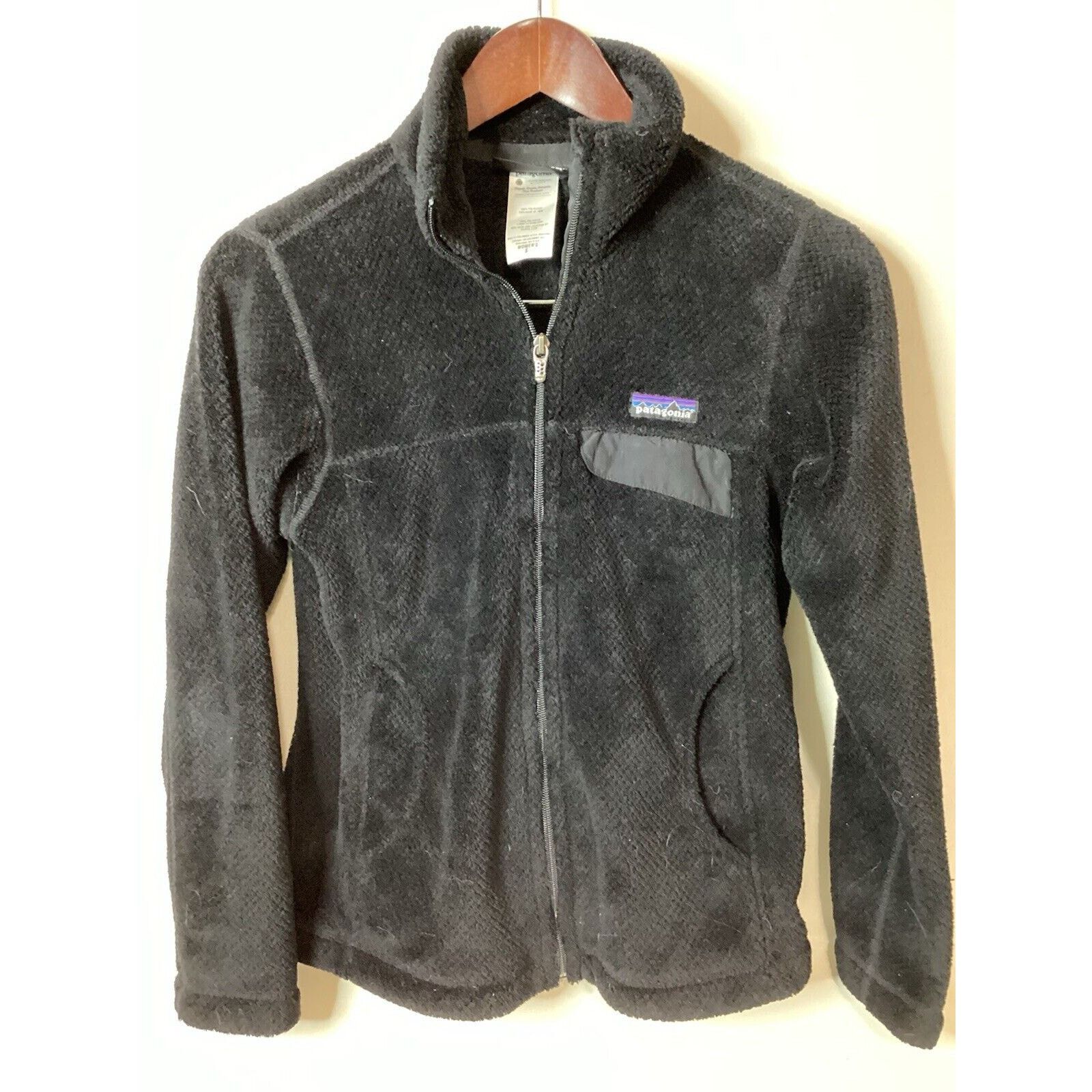 Patagonia Patagonia Fleece Full Zip Polartec Women Black Jacket Size S Size S / US 4 / IT 40 - 1 Thumbnail