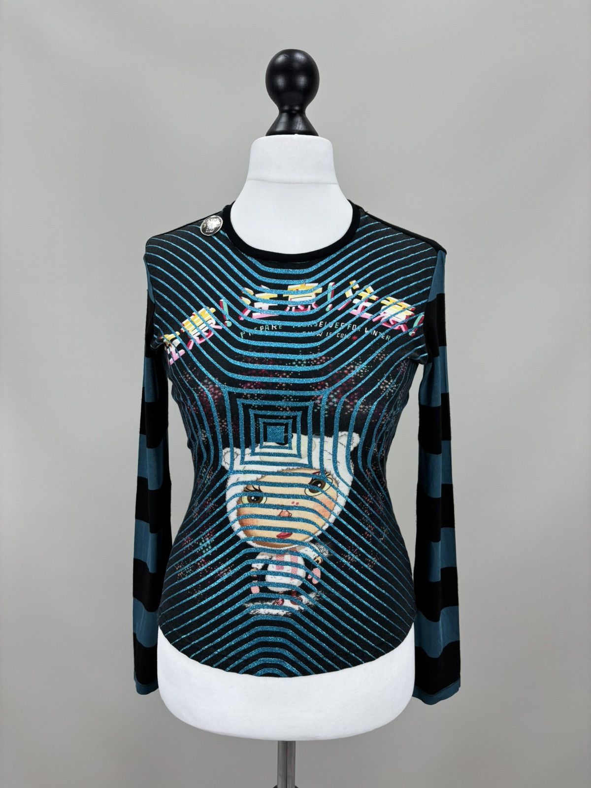 Custo Barcelona Womens long sleeve Y2k Custo Barcelona Size 3 Size S / US 4 / IT 40 - 2 Thumbnail