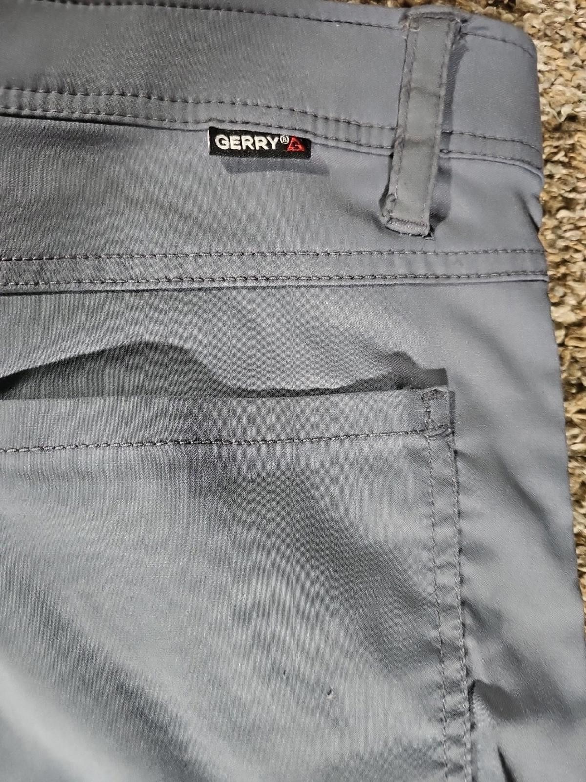Le Grande Bleu (L.G.B.) Gerry 38x32 Outdoor Hiking Pants Blue Gray Small Burn Size US 38 / EU 54 - 9 Thumbnail