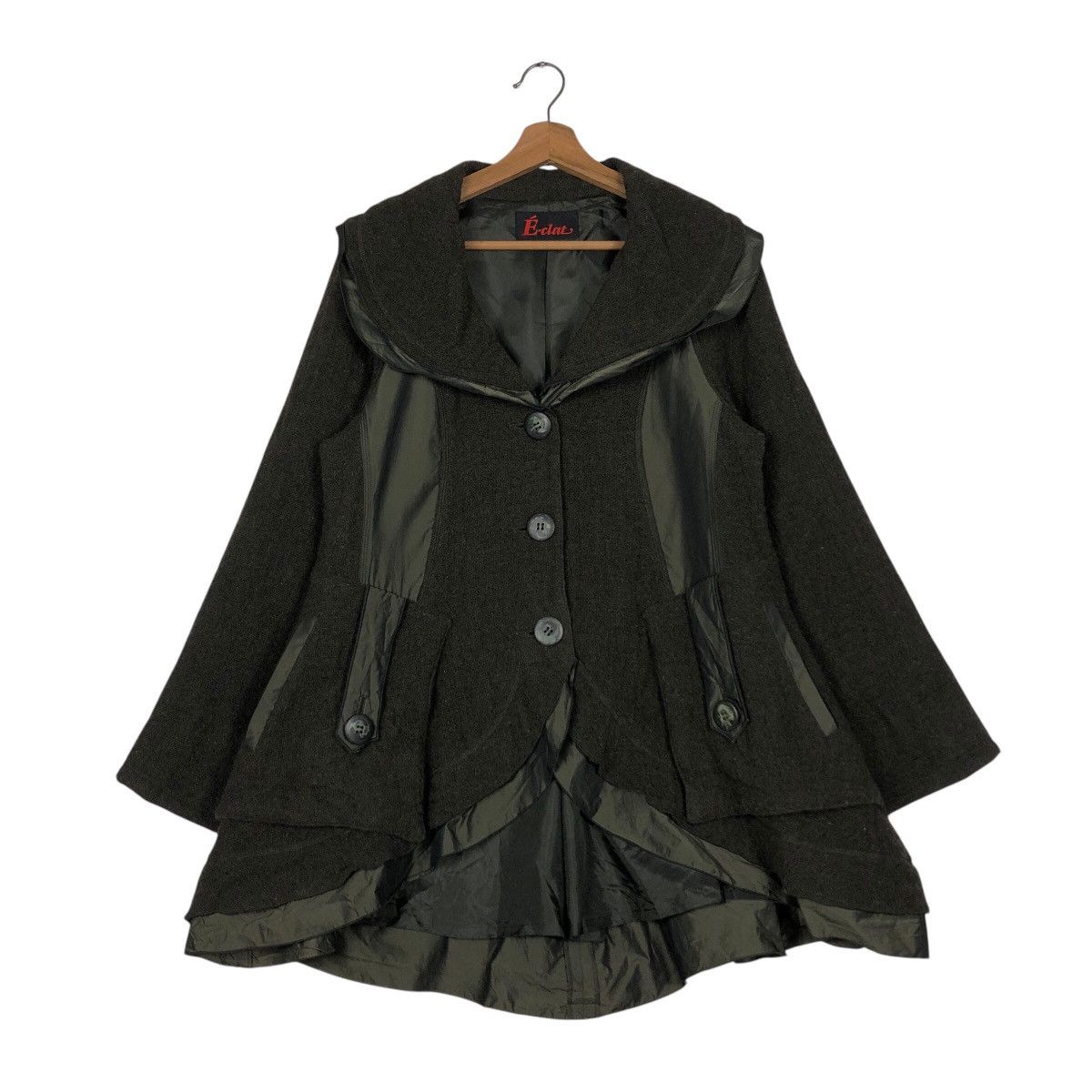 Japanese Brand 📌Vintage Bondage Jacket E-Clat Double Layer Issey Miyake Size US M / EU 48-50 / 2 - 2 Thumbnail