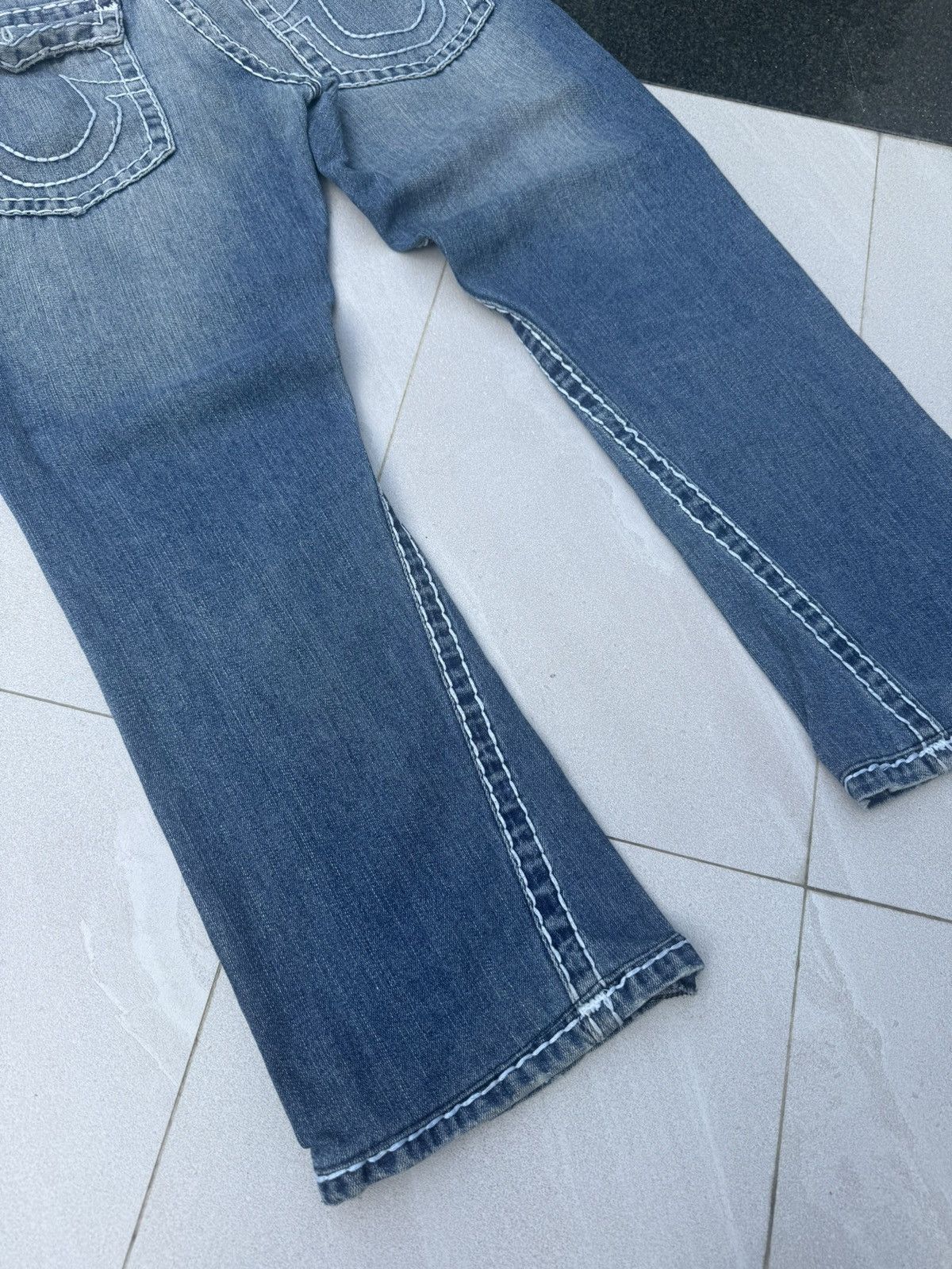 True Religion 90’s TRUE RELIGION RARE POCKET LOGO Y2K VINTAGE DENIM PANTS Size US 32 / EU 48 - 9 Thumbnail