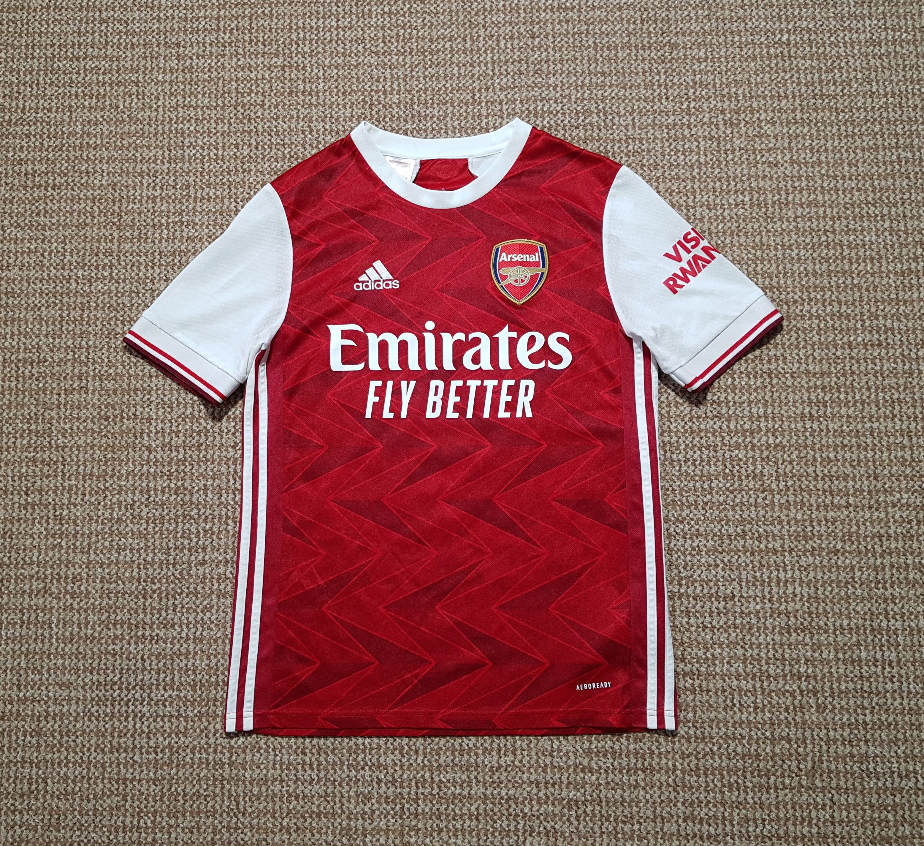 Adidas Adidas Arsenal London 2020/21 Home Soccer Jersey Shirt 15-16 Size US S / EU 44-46 / 1 - 1 Thumbnail