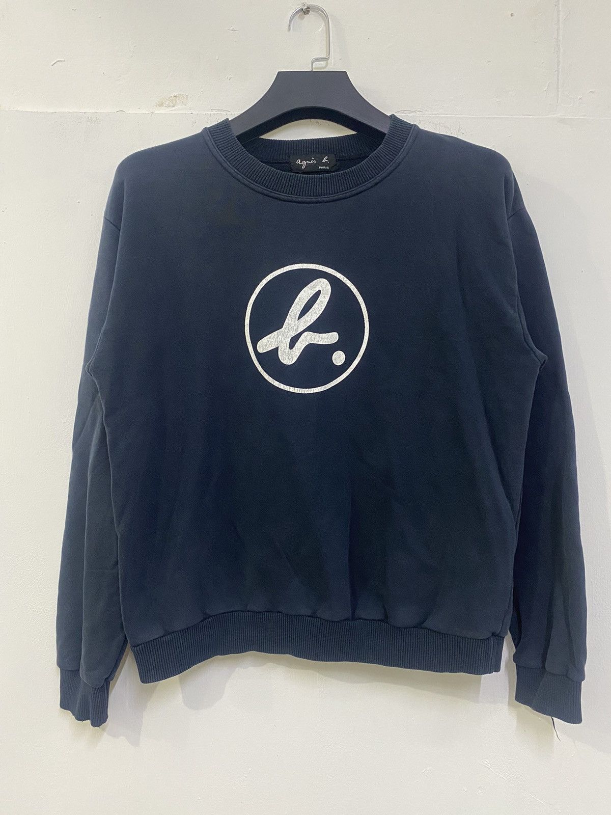 agnes b. 💥AGNES B. PARIS DESIGNER CANTER LOGO SWEATSHIRT CREWNECK Size US M / EU 48-50 / 2 - 1 Thumbnail