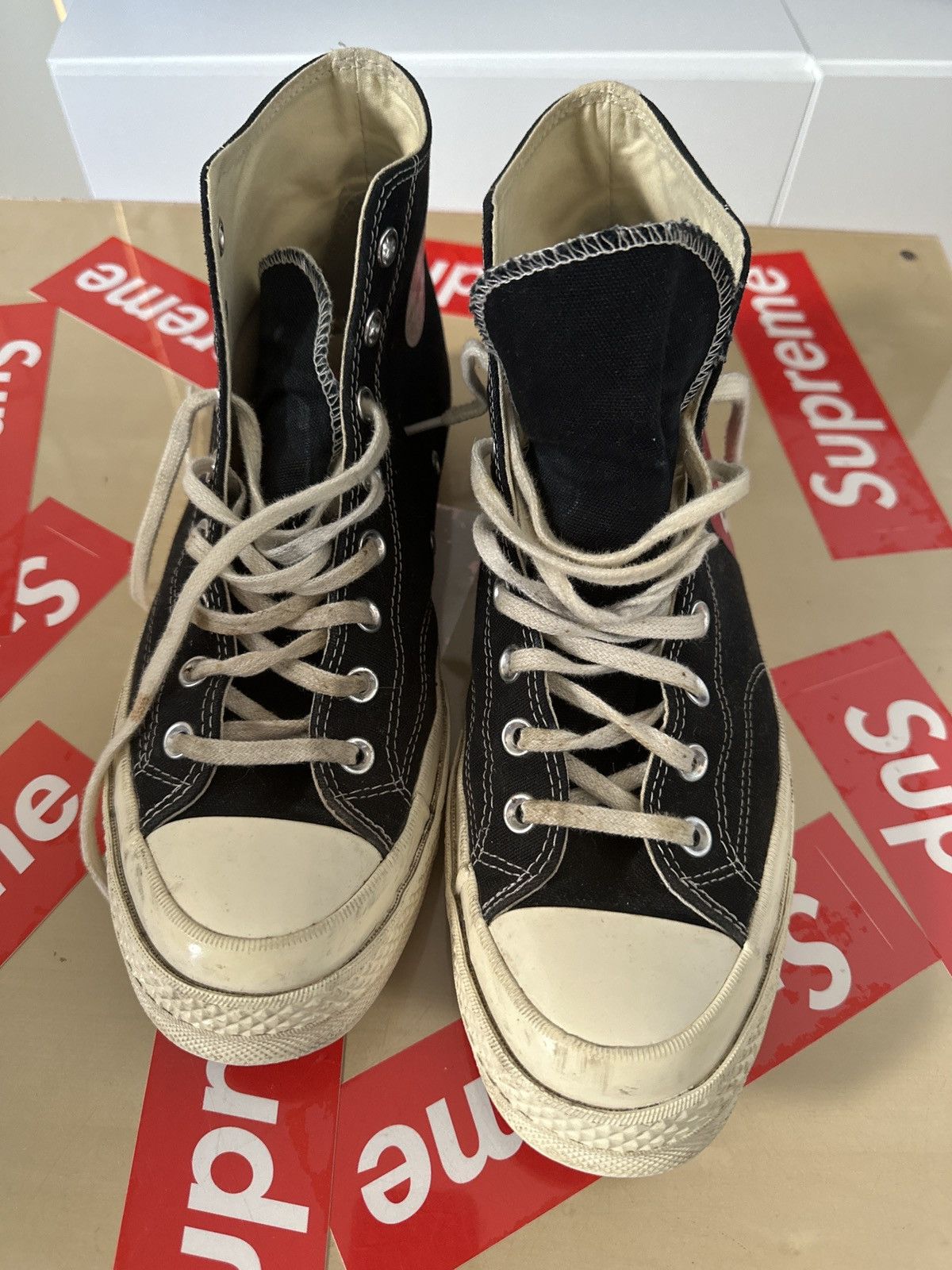 CHROME HEARTS CROSS PATCH .925 SILVER CONVERSE