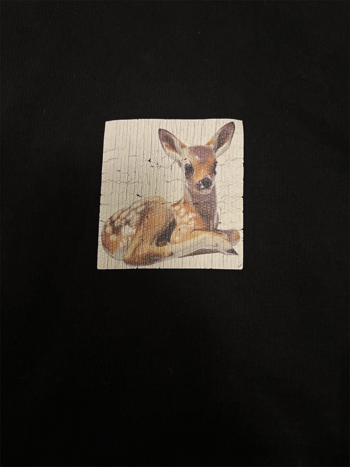 Burberry Burberry Deer Graphic Pullover Hoodie Black Size US L / EU 52-54 / 3 - 2 Thumbnail