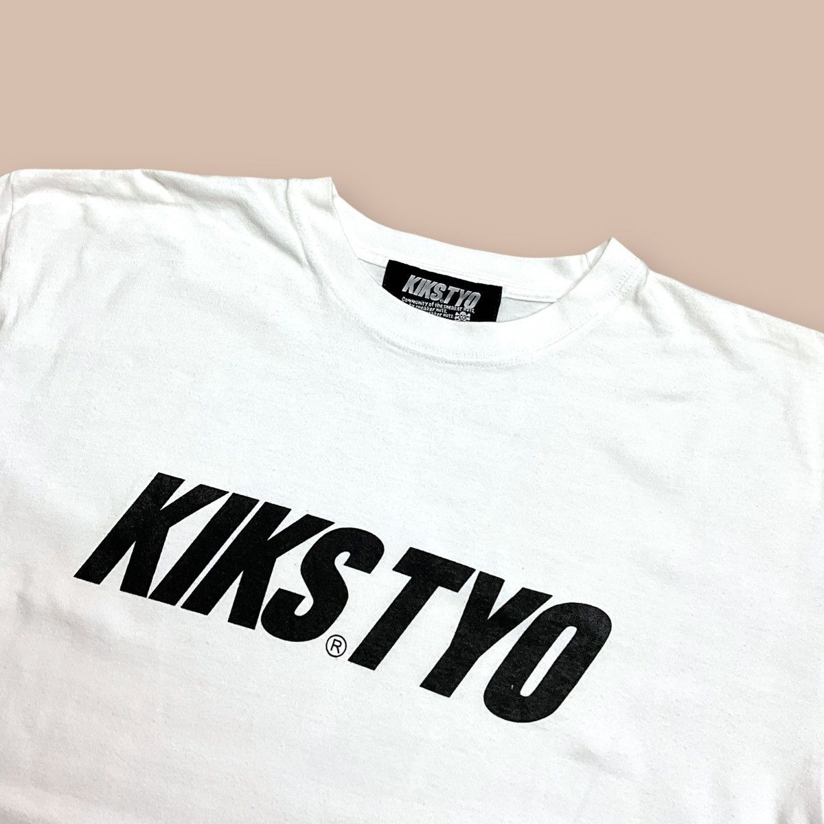 KIKS TYO KIKSTYO Logo White Tee Size US XL / EU 56 / 4 - 3 Thumbnail