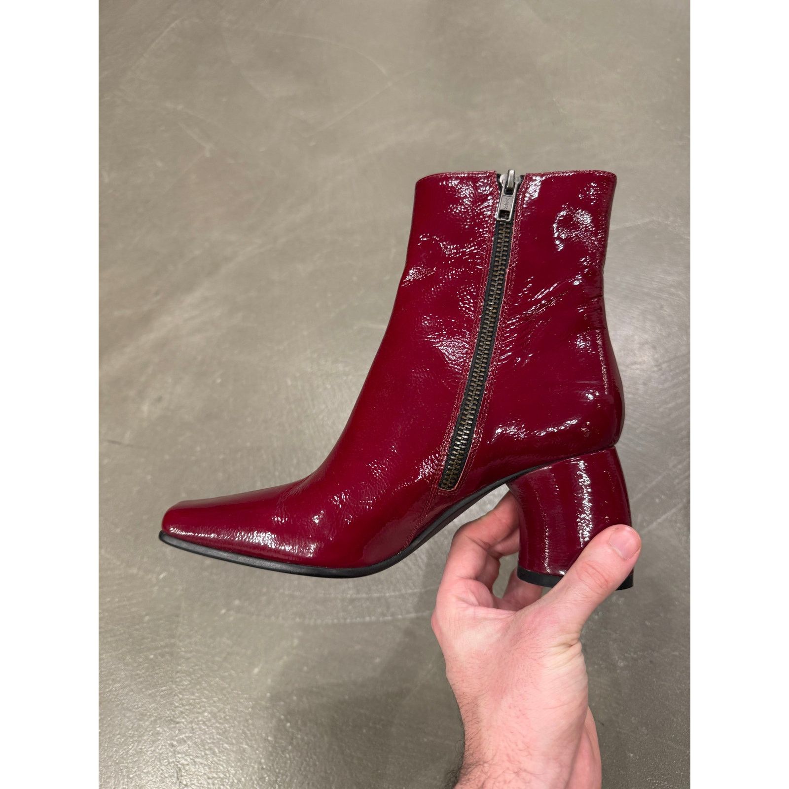 Ann Demeulemeester Ann Demeulemeester red ankle boots Size US 6 / IT 36 - 3 Thumbnail