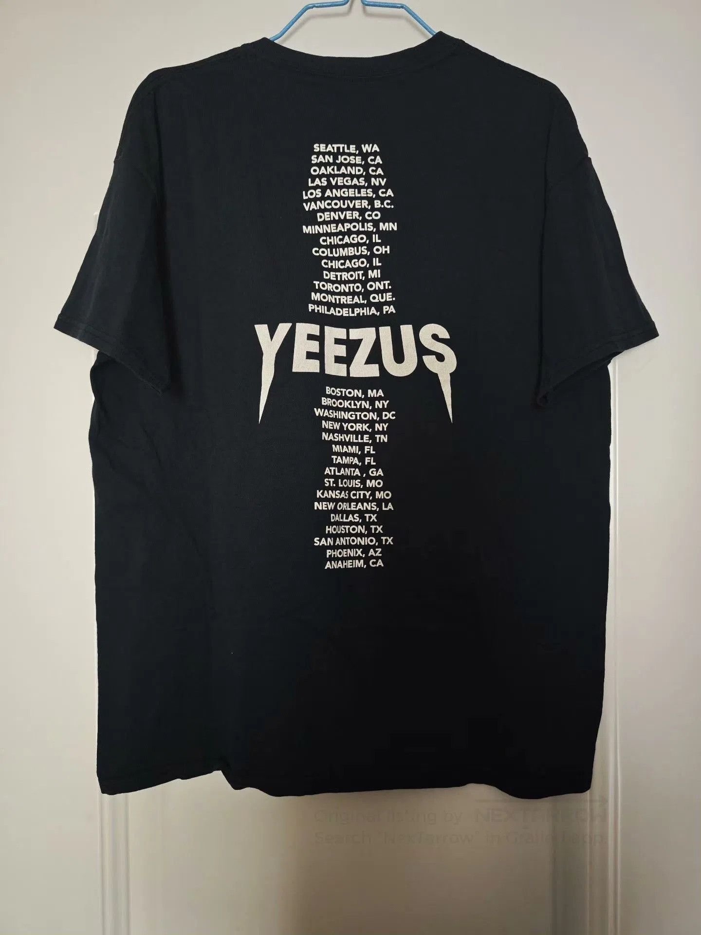 Kanye West Kanye West Yeezus Tour T. Size US M / EU 48-50 / 2 - 2 Thumbnail
