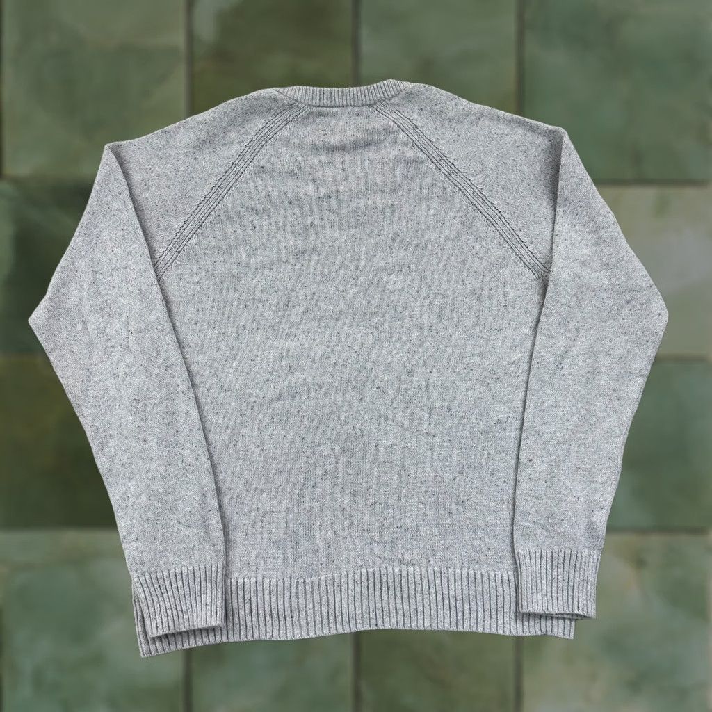 Lucky Brand Lucky Brand Sweater Mens Large Gray V-Neck Long Sleeve Knit Raglan Preppy Pullover Casual Workwear Classic Silhouette Size US L / EU 52-54 / 3 - 1 Thumbnail