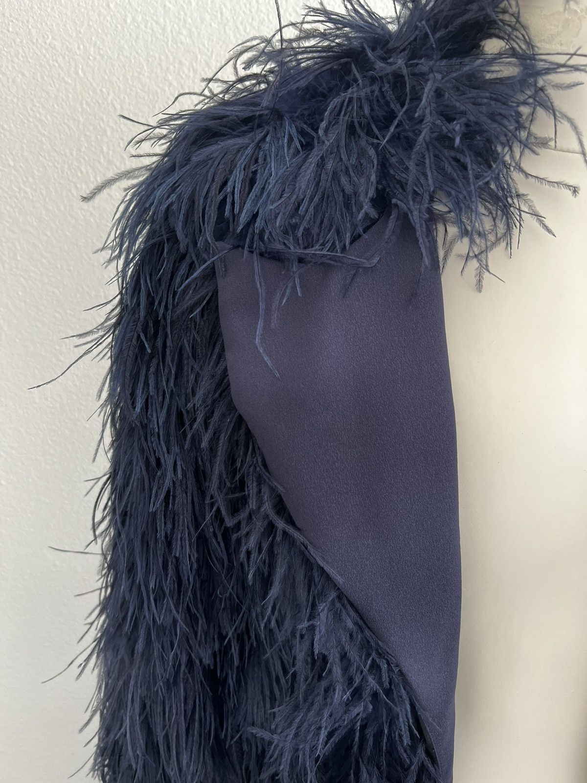Vintage Marabou Floor Length Jacket Size US M / EU 48-50 / 2 - 5 Thumbnail