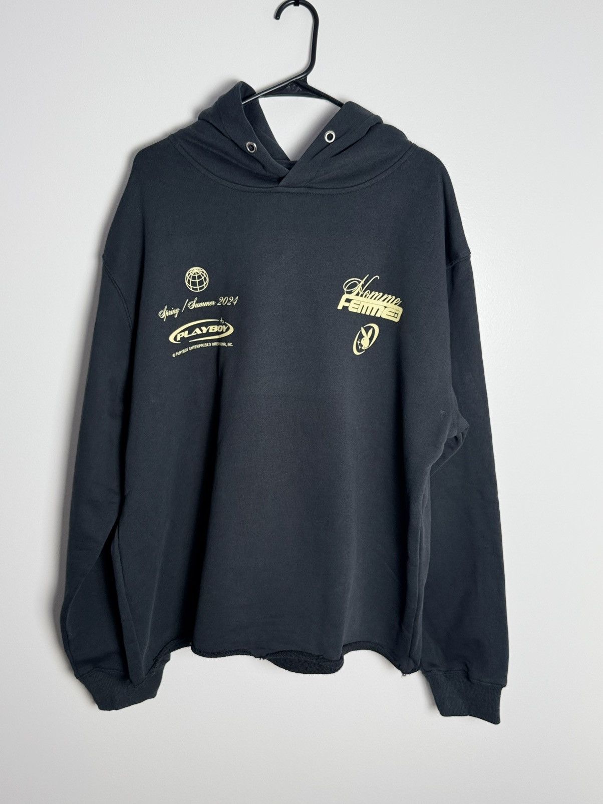 Homme + Femme La Homme x Femme x playboy hoodie black Size US XL / EU 56 / 4 - 1 Thumbnail