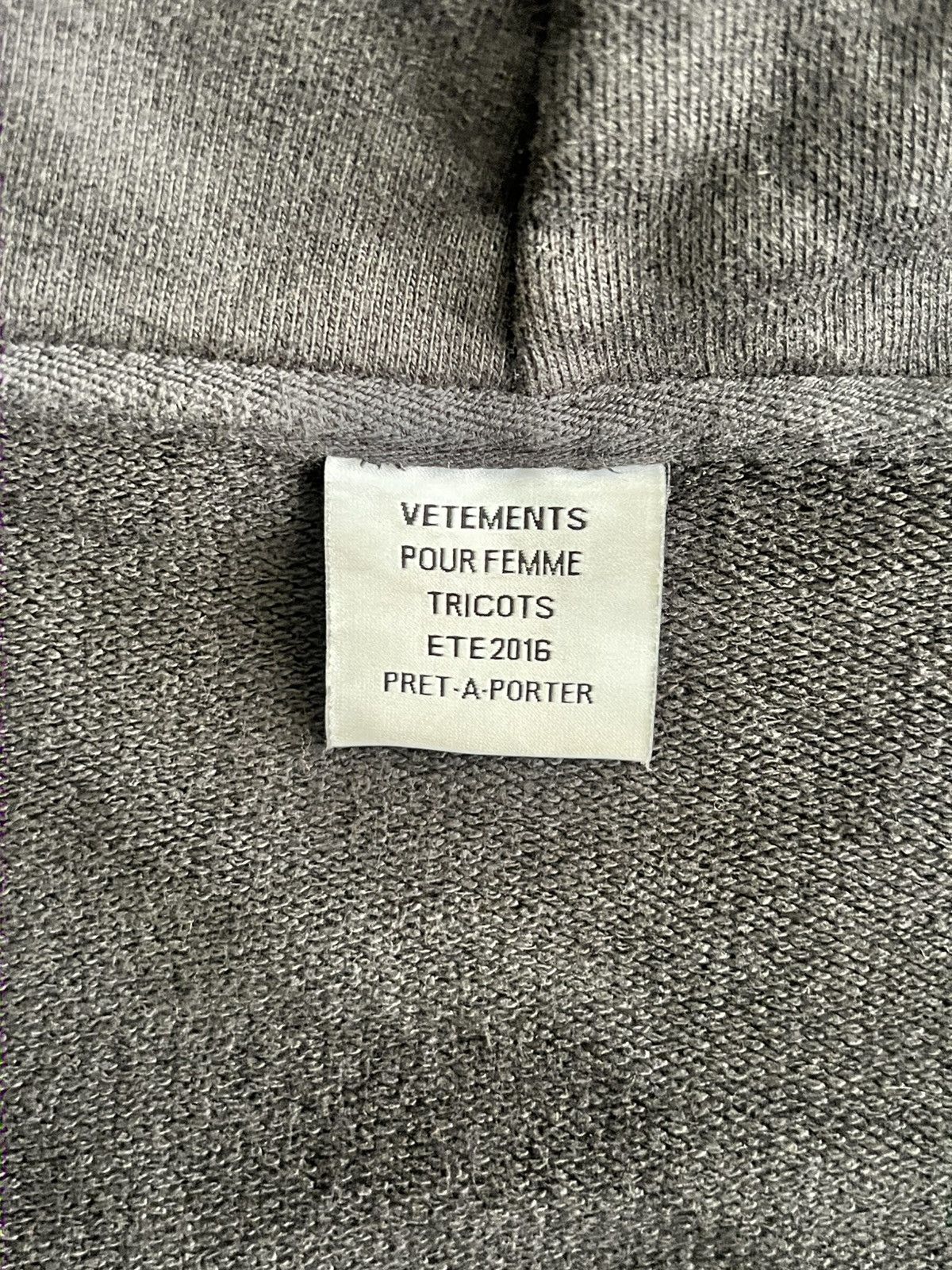 Vetements Coming Soon Titanic ‘thick version’ Hoodie Size US M / EU 48-50 / 2 - 15 Thumbnail