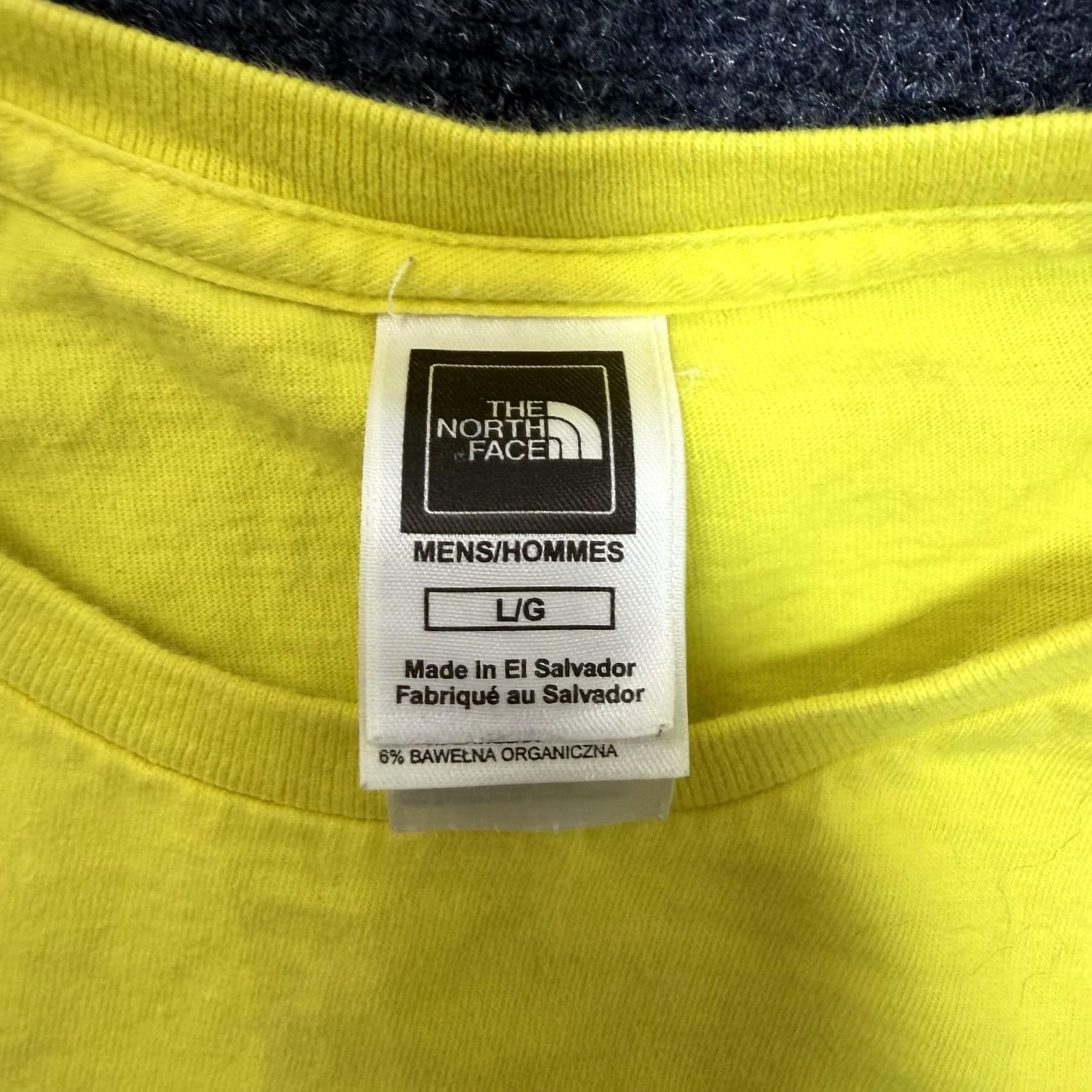 The North Face The North Face Shirt Mens L Yellow Short Sleeve Logo Graphic Tee T-Shirt Size US L / EU 52-54 / 3 - 3 Thumbnail