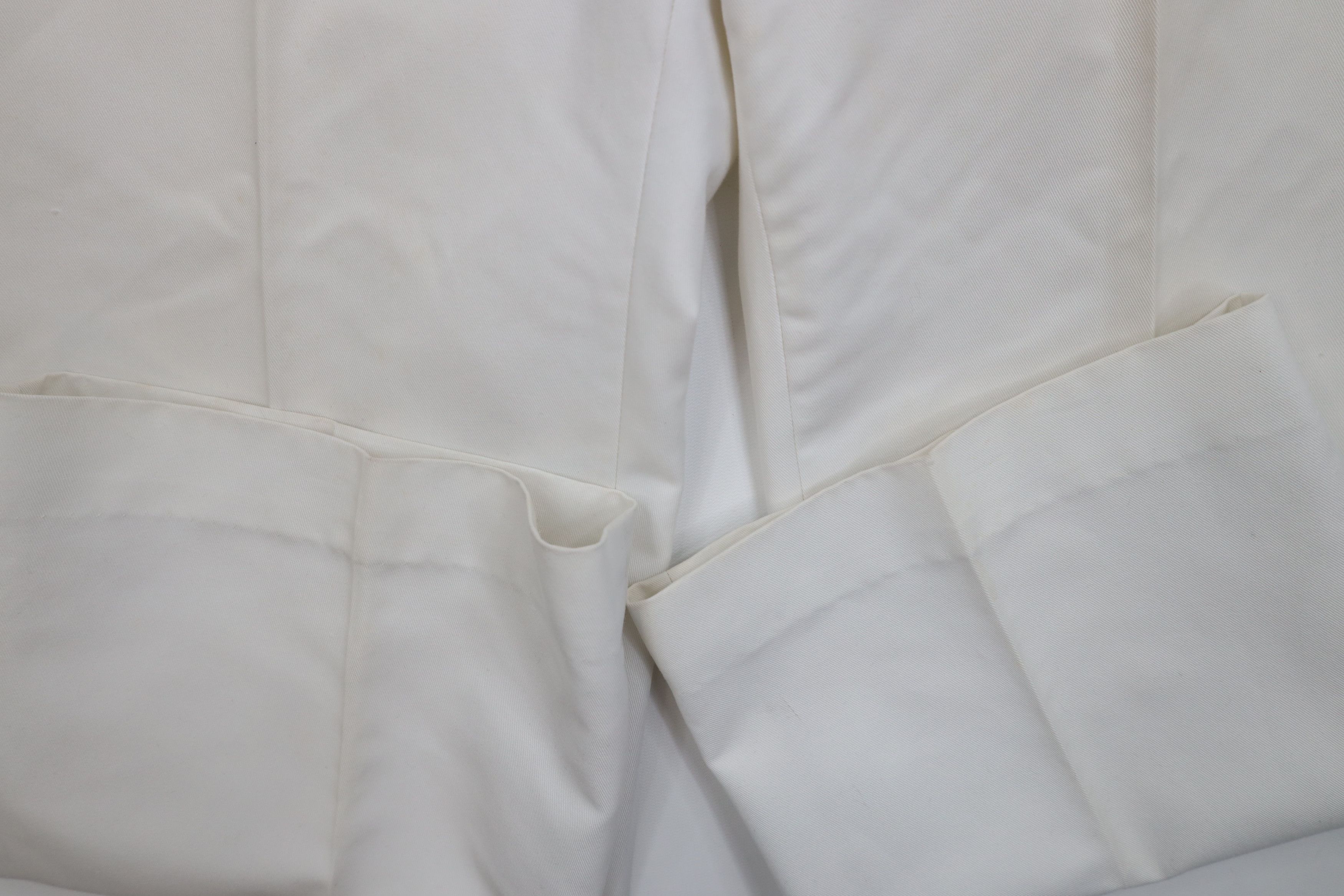Vintage Vintage 70s Streetwear Flared Wide Leg Chino Pants White USA Size US 34 / EU 50 - 7 Thumbnail