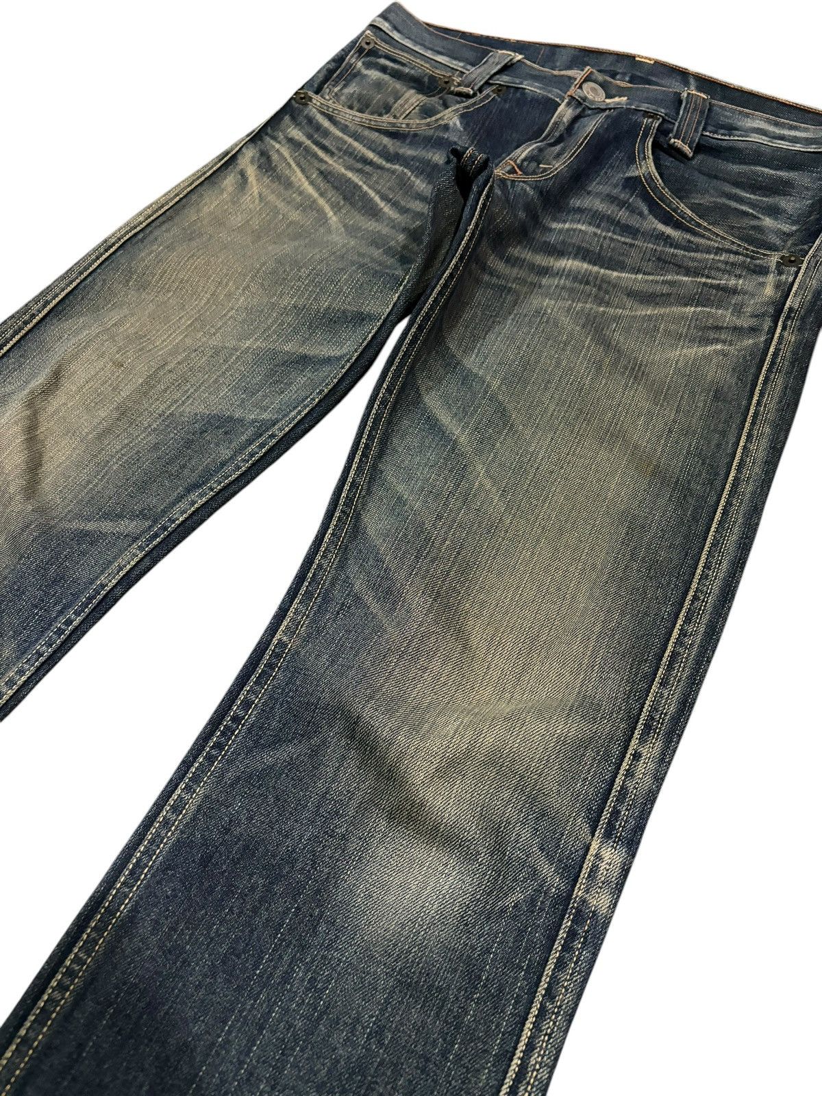 Levi's Y2k Vintage Levi’s Japan Lot 705 Faded Straight Cut Jeans Size US 30 / EU 46 - 4 Thumbnail