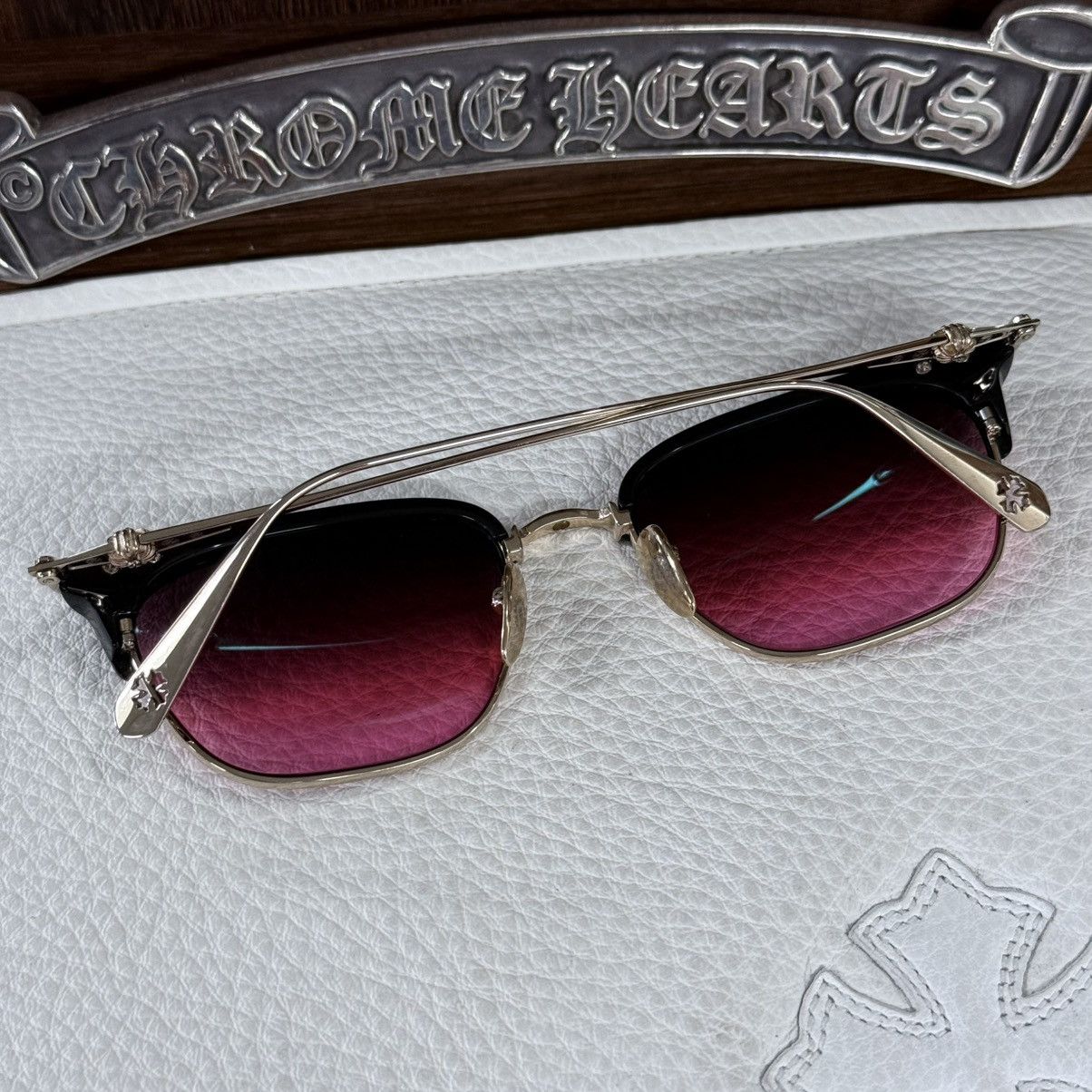 Chrome Hearts Chrome Hearts SLUNTRADICTION 1/1 Sunglasses Size ONE SIZE - 2 Thumbnail