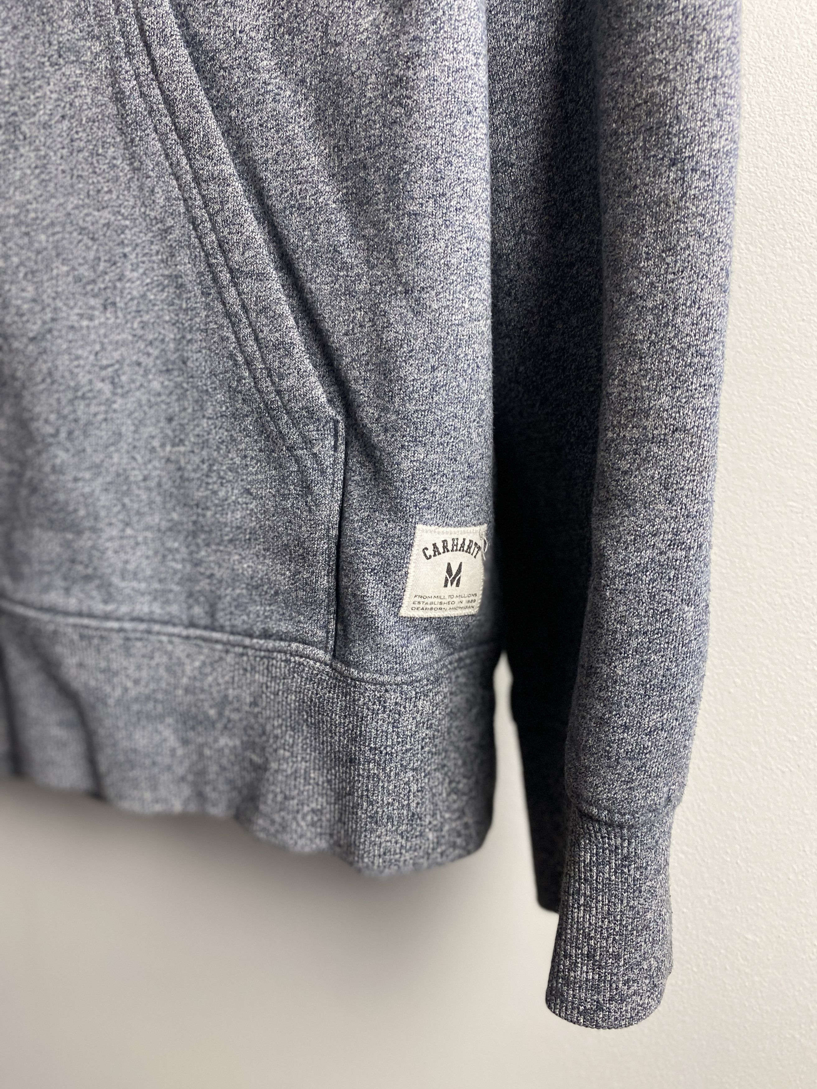 Carhartt Carhartt Hooded Holbrook Sweat hoodie skate rap hip hop Size US M / EU 48-50 / 2 - 3 Thumbnail