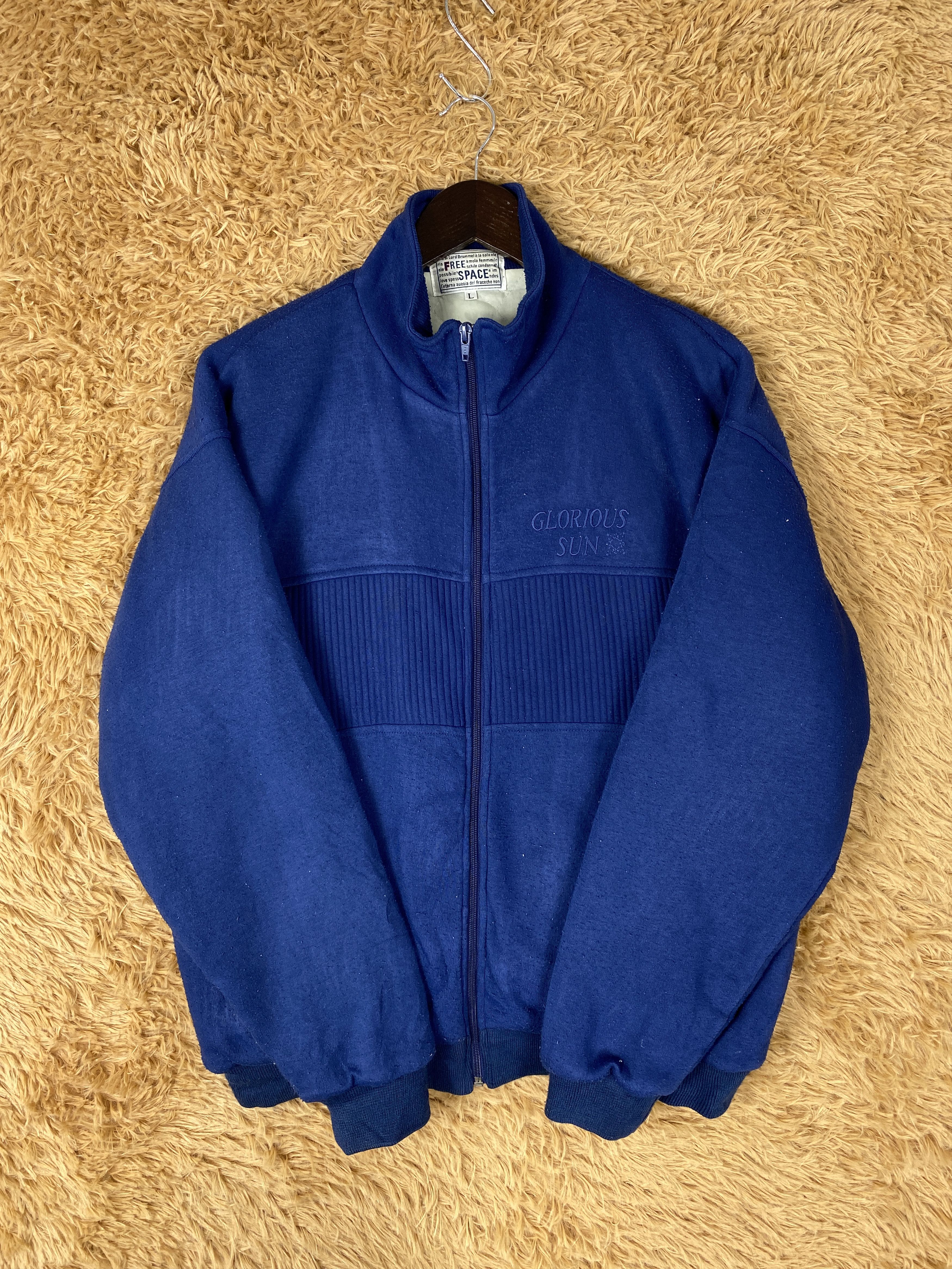 Japanese Brand Vintage Free Space Quilted Lining Jacket J2046 Size US S / EU 44-46 / 1 - 4 Thumbnail