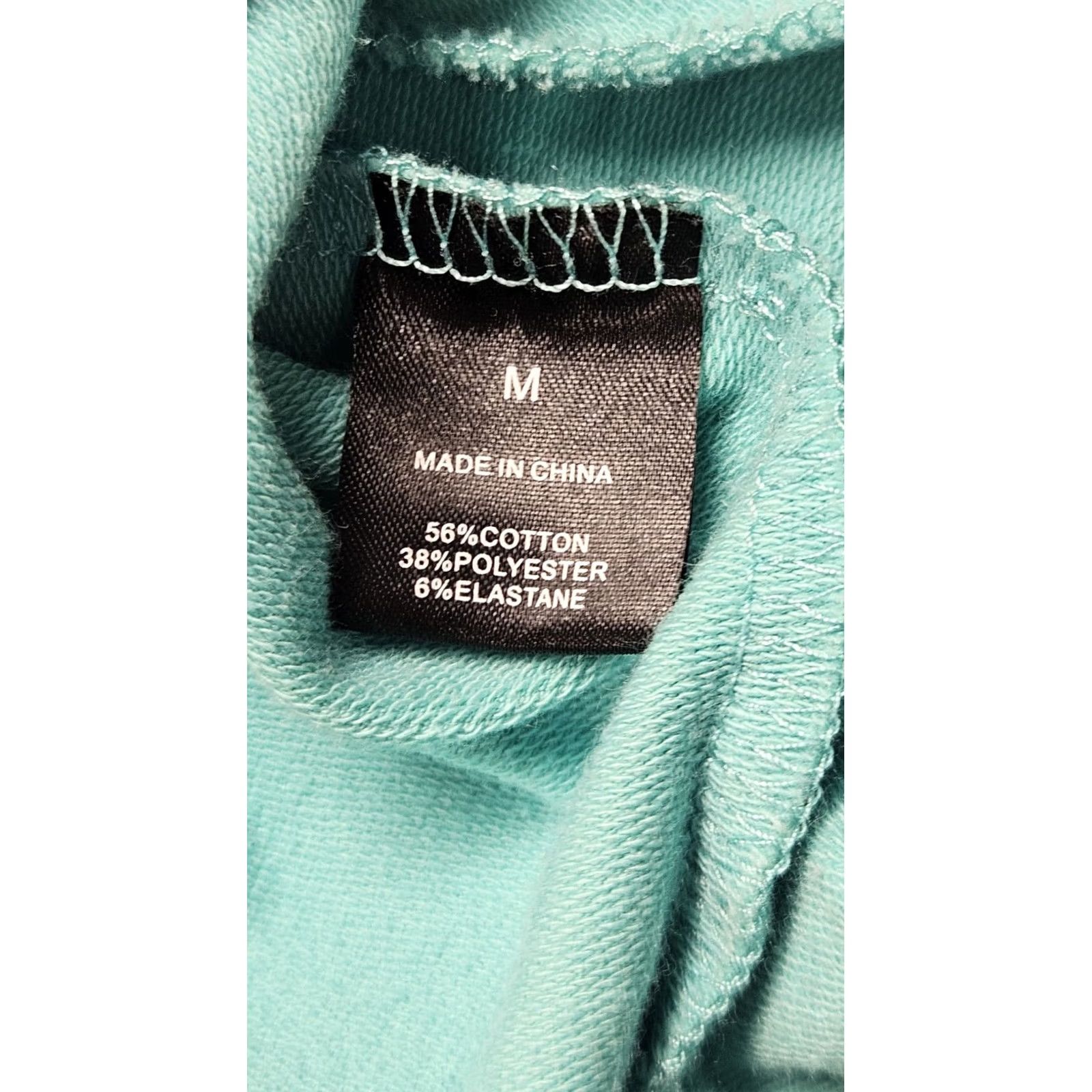 Vintage Crazy Train Turquoise Western Graphic Serape Mint Zip Hoodie Lightweight M Women's Regular Teal Graphic Zip Closure Jacket Size M / US 6-8 / IT 42-44 - 7 Thumbnail