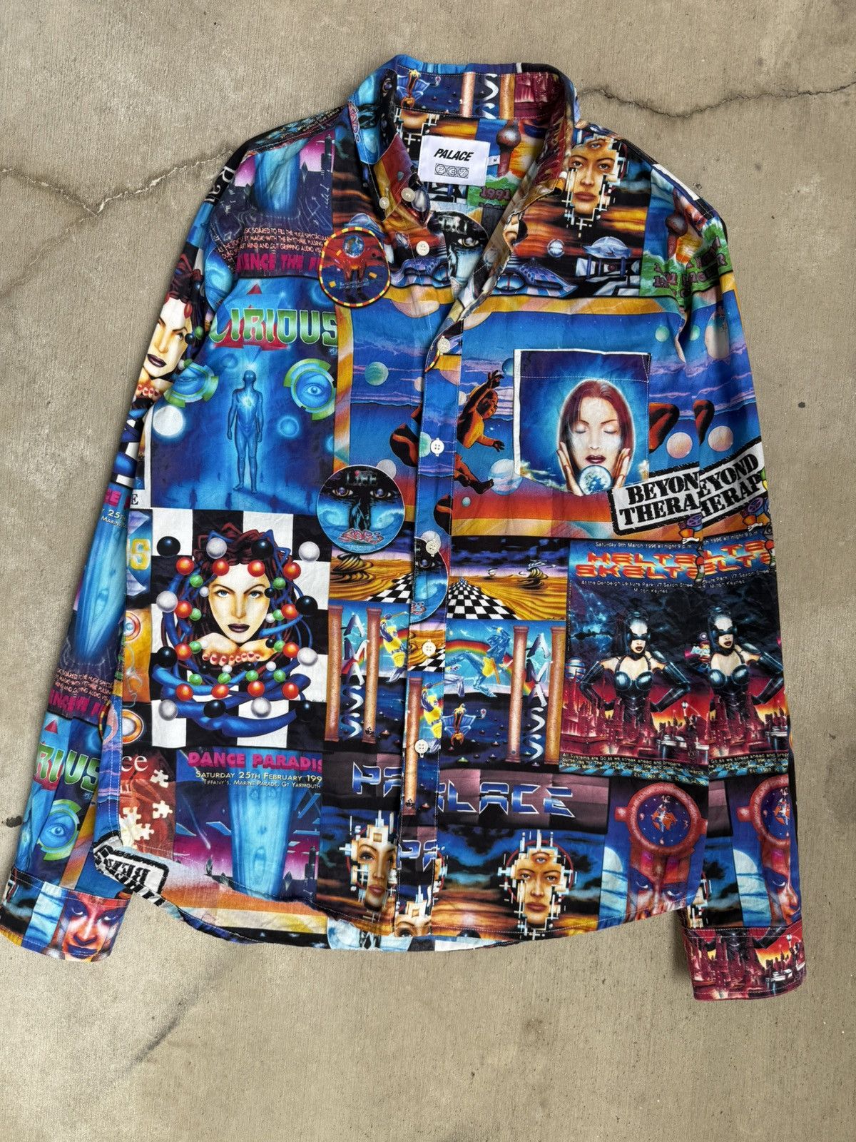Palace Palace X PEZ Graphic Button Up Size US M / EU 48-50 / 2 - 1 Thumbnail