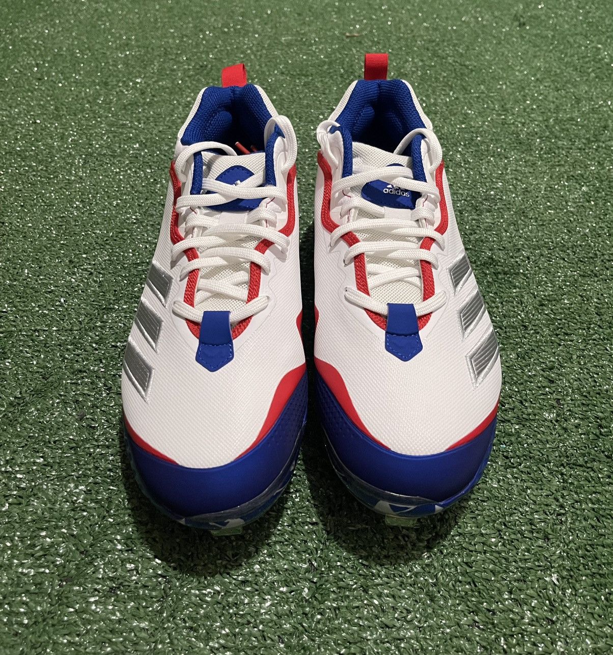 Adidas Adidas Icon 6 Bounce USA All Star Game Baseball Metal Cleats Size US 10 / EU 43 - 2 Thumbnail