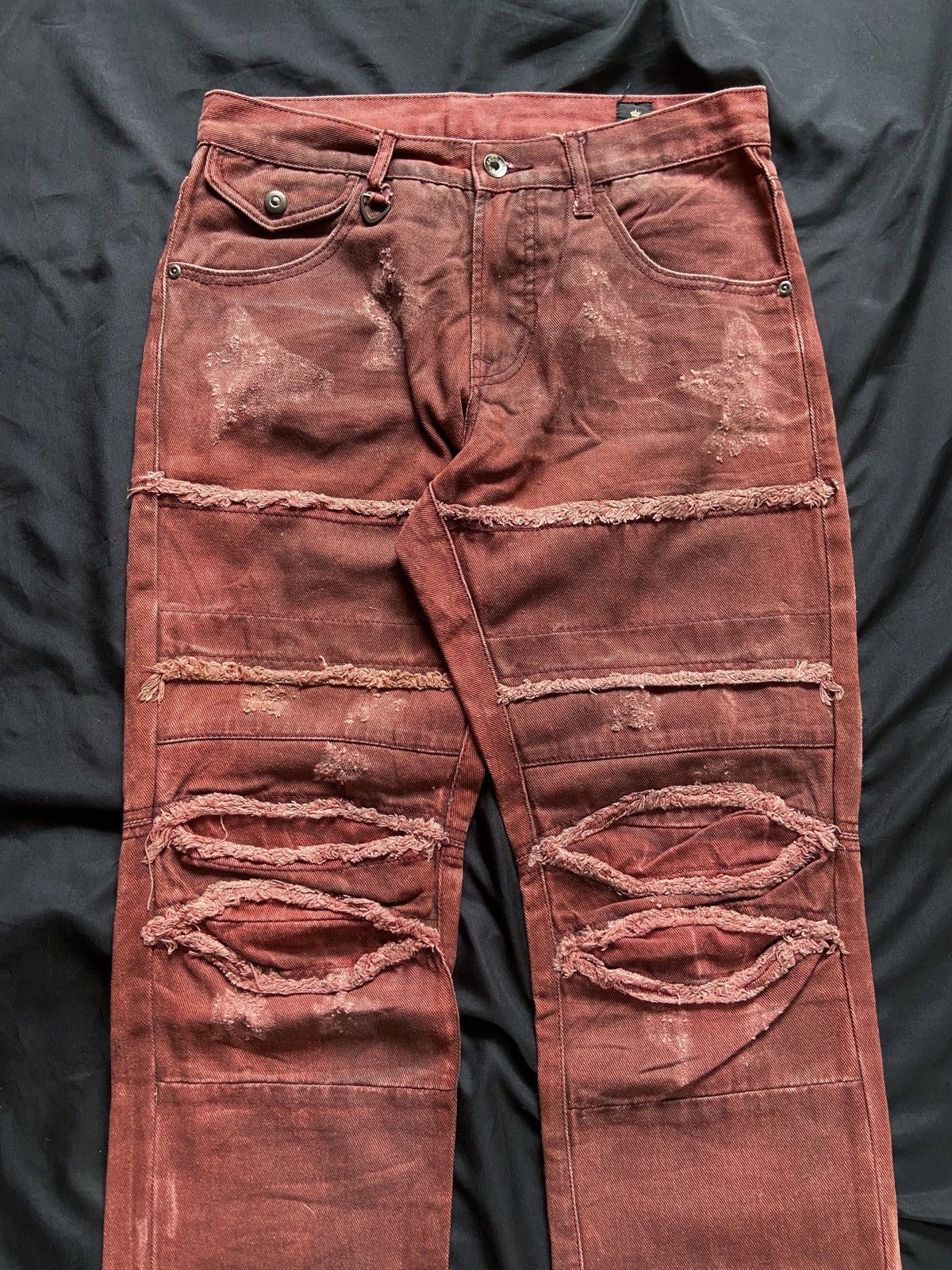 semanticdesign SEMANTIC DESIGN DISTRESSED PUNK DENIM Size US 30 / EU 46 - 5 Thumbnail