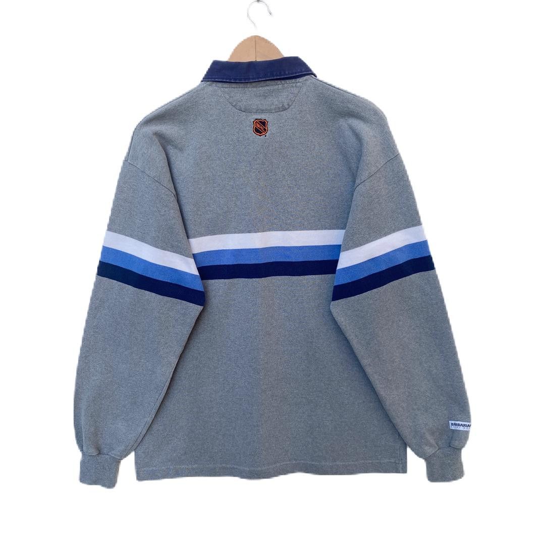 Barbarian × NHL × Vintage VINTAGE TORONTO MAPLE LEAFS BARBARIAN RUGBY SHIRT Size US L / EU 52-54 / 3 - 2 Thumbnail