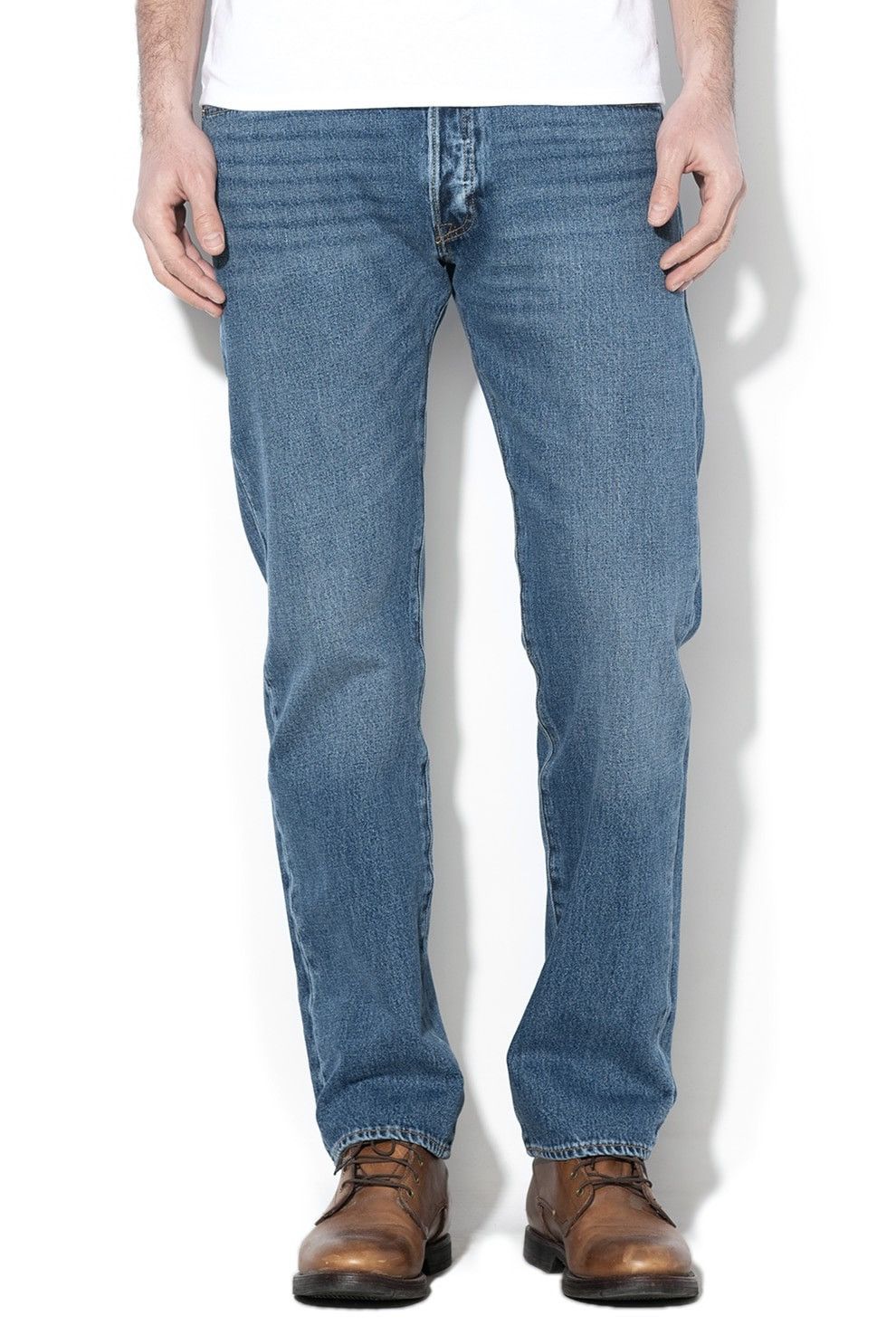 Levi's Premium 501 145 Anniversary Straight Regular Fit Denim Jeans Size US 29 - 3 Thumbnail