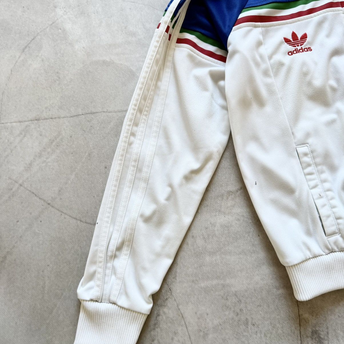Adidas Vintage Adidas Italy Reprint 1982 Football Track Zip Y2K Size US S / EU 44-46 / 1 - 9 Thumbnail