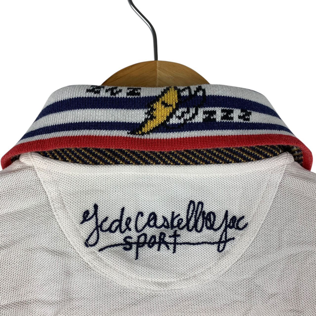 Designer × Jean Charles De Castelbajac Vintage JEAN CHARLES DE CASTELBAJAC embroidery polo tee Size US S / EU 44-46 / 1 - 12 Thumbnail