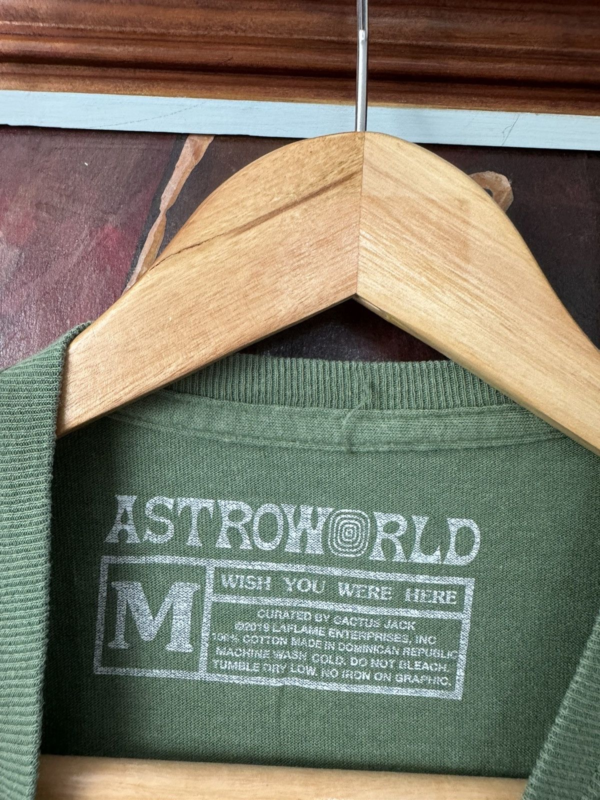 Band Tees Travis Scott Astroworld Tour 2019 Wish You Were Here Tee Rap Size US M / EU 48-50 / 2 - 3 Thumbnail